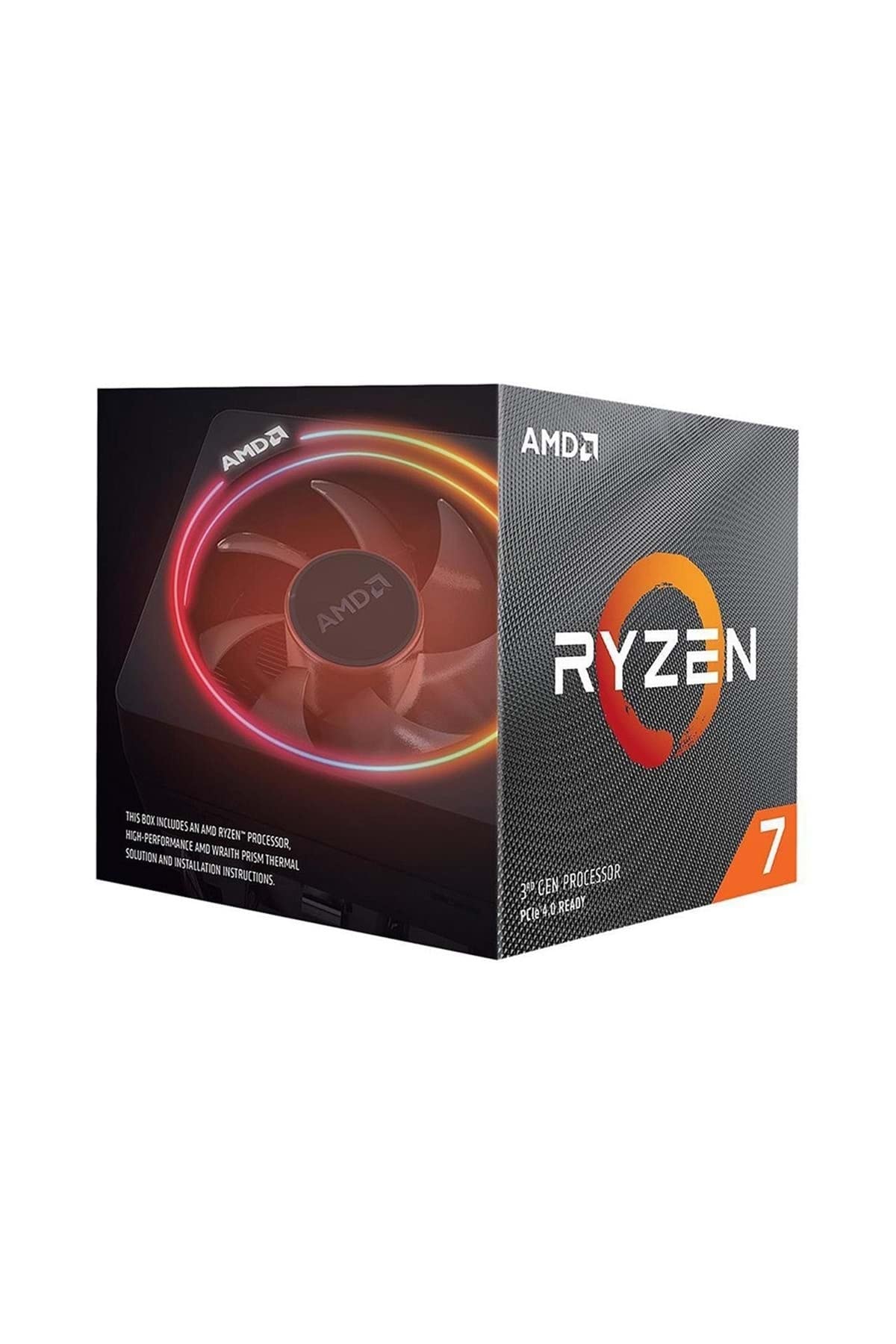 پردازنده AMD Ryzen 7 3700X (8 هسته / 16 رشته، حافظه پنهان 36MB، بوست حداکثر 4.4 گیگاهرتز) - مدل AMD 100100000071BOX - رنگ مشکی
