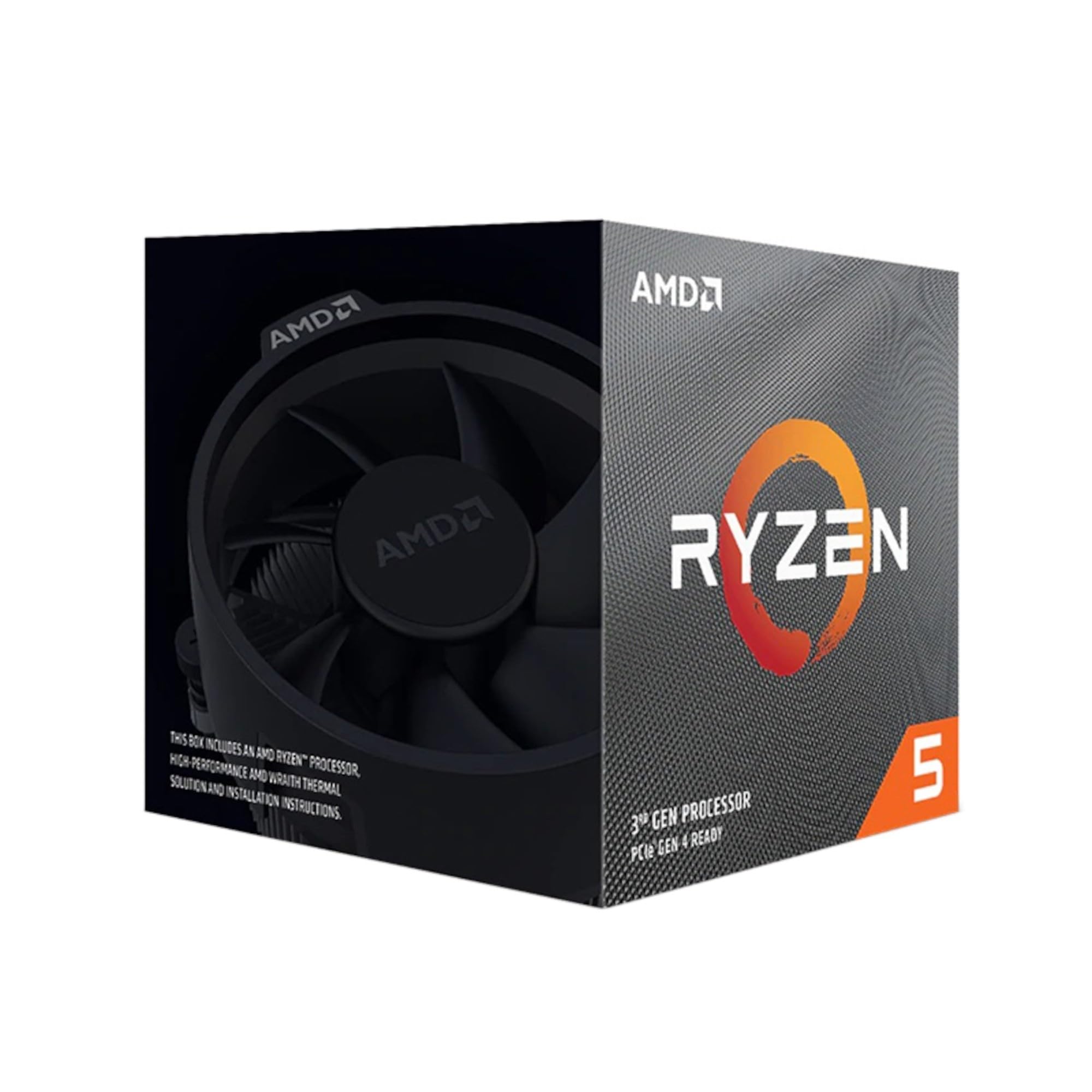 پردازنده رومیزی AMD Ryzen 5 3400G با 4 هسته، 8 رشته و گرافیک Radeon RX که قفل‌نشده است