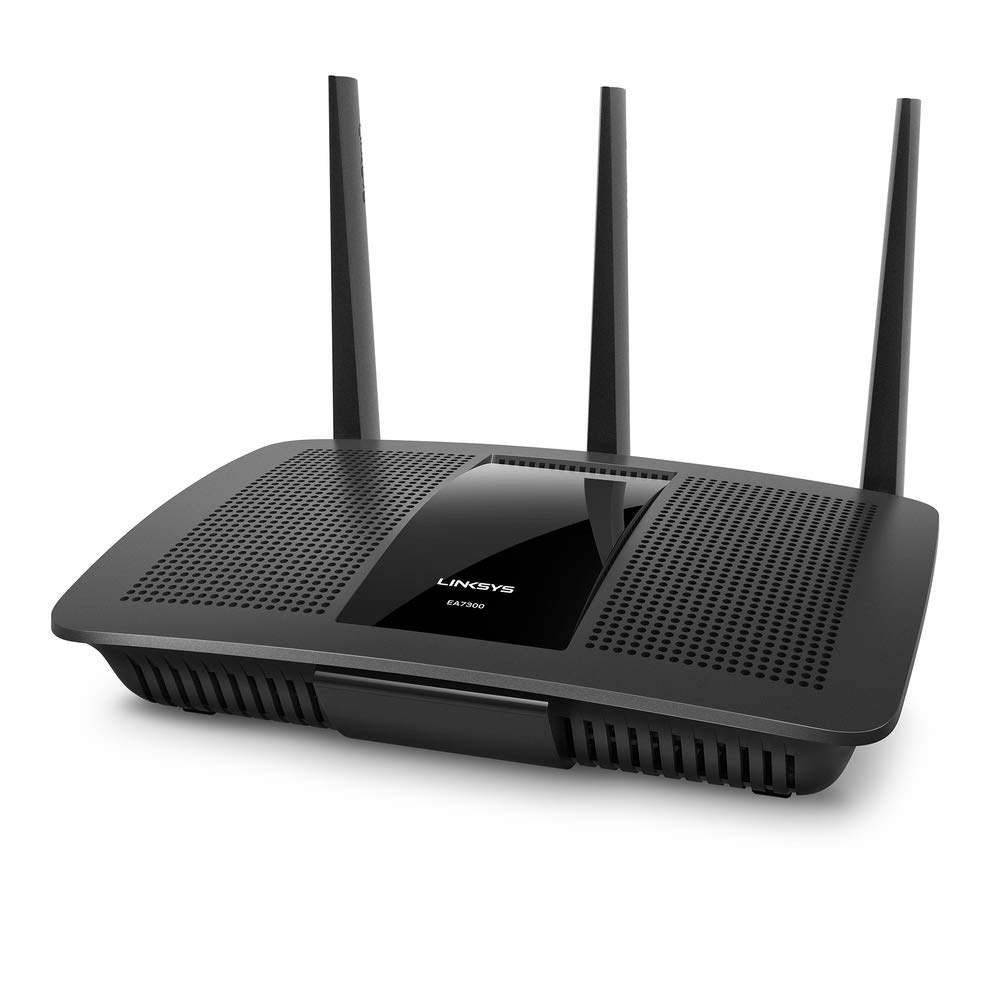 رادیو روتر Linksys EA7300 Max-Stream AC1750 MU-MIMO دو بانده وای فای (4 پورت اترنت گیگابیتی، پخش و بازی 4K UHD)