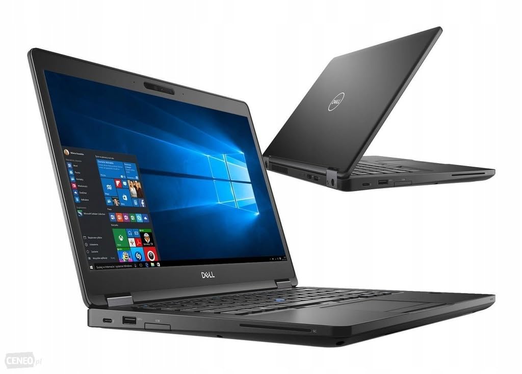 (به‌روزرسانی‌شده) دل لتیتود 5490 / اینتل 1.7 گیگاهرتز مدل چهار هسته‌ای Core i5-8350U / 16 گیگابایت رم / 512 گیگابایت حافظه داخلی از نوع اس‌اس‌دی / نمایشگر 14 اینچی اف اچ‌دی (1920 در 1080) / پورت HDMI و USB-C / وب‌کم / ویندوز 10 پرو، رنگ مشکی 5490 | i5-8350U | 16GB | 512GB SSD