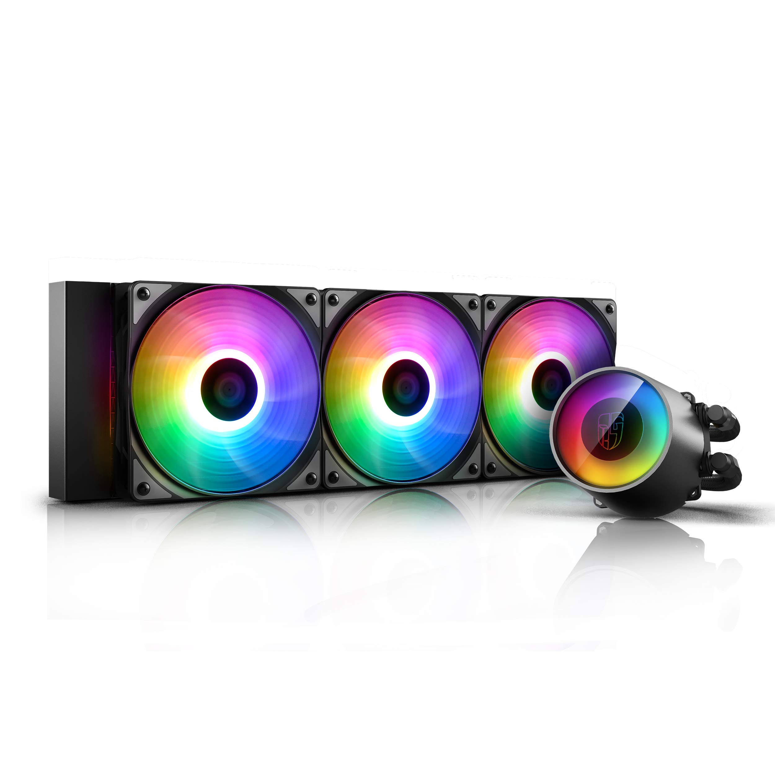 موج - DeepCool Castle 360 RGB V2 bk