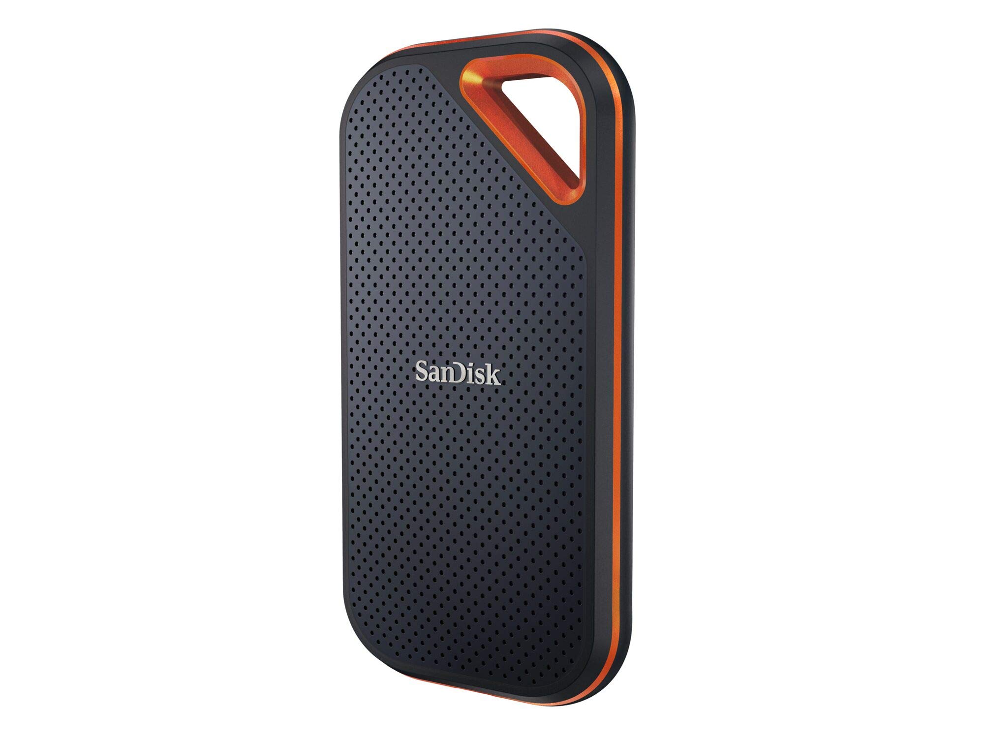 SanDisk 2TB Extreme PRO Portable External SSD - تا 1050 مگابایت بر ثانیه - USB-C، USB 3.1 - SDSSDE80-2T00-G25 2TB اس اس دی خارجی قابل حمل صاف