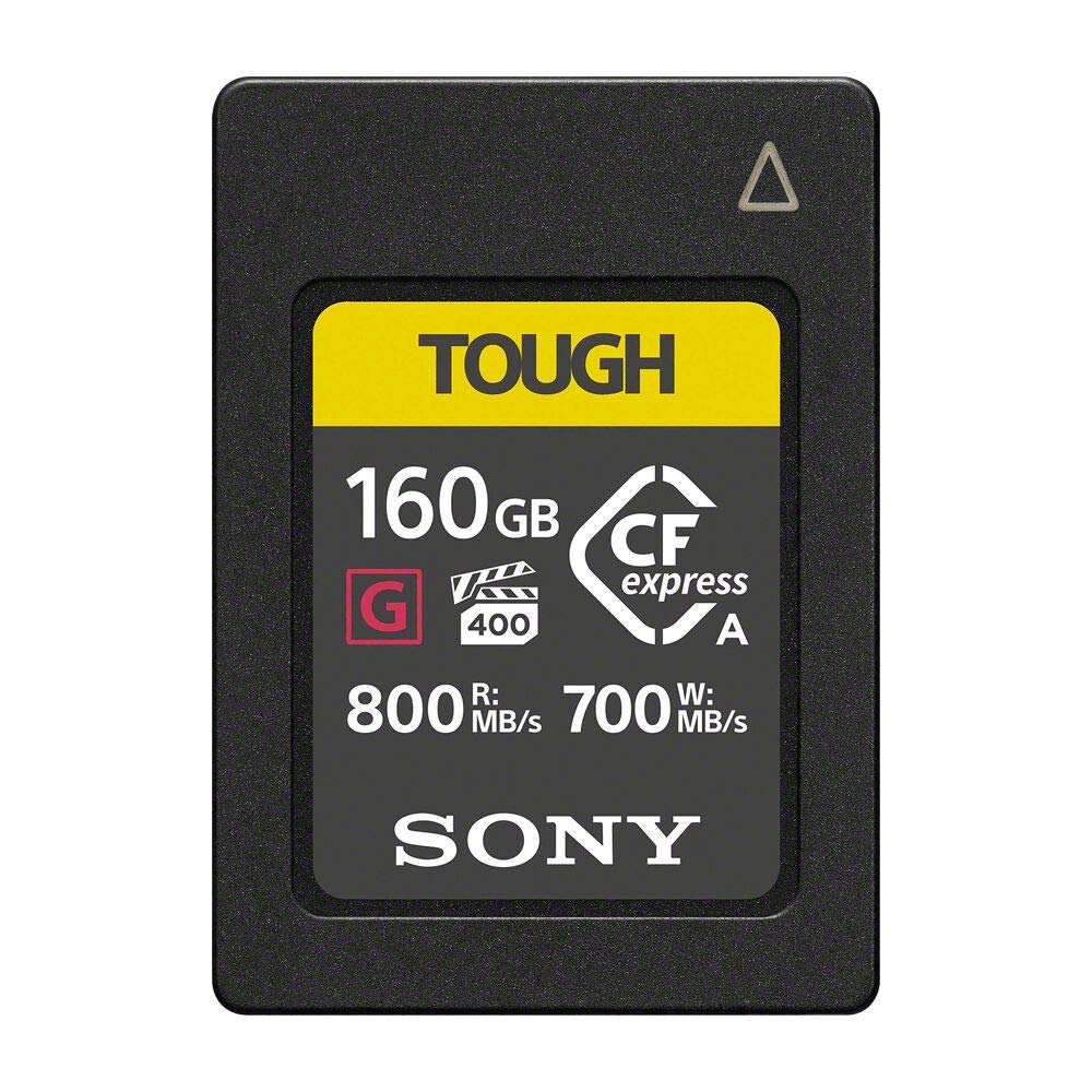 کارت حافظه فلش سونی 160GB TOUGH CFexpress نوع A - سری G با ضمانت عملکرد ویدیو (خواندن 800MB/s و نوشتن 700MB/s) - CEA-G160T