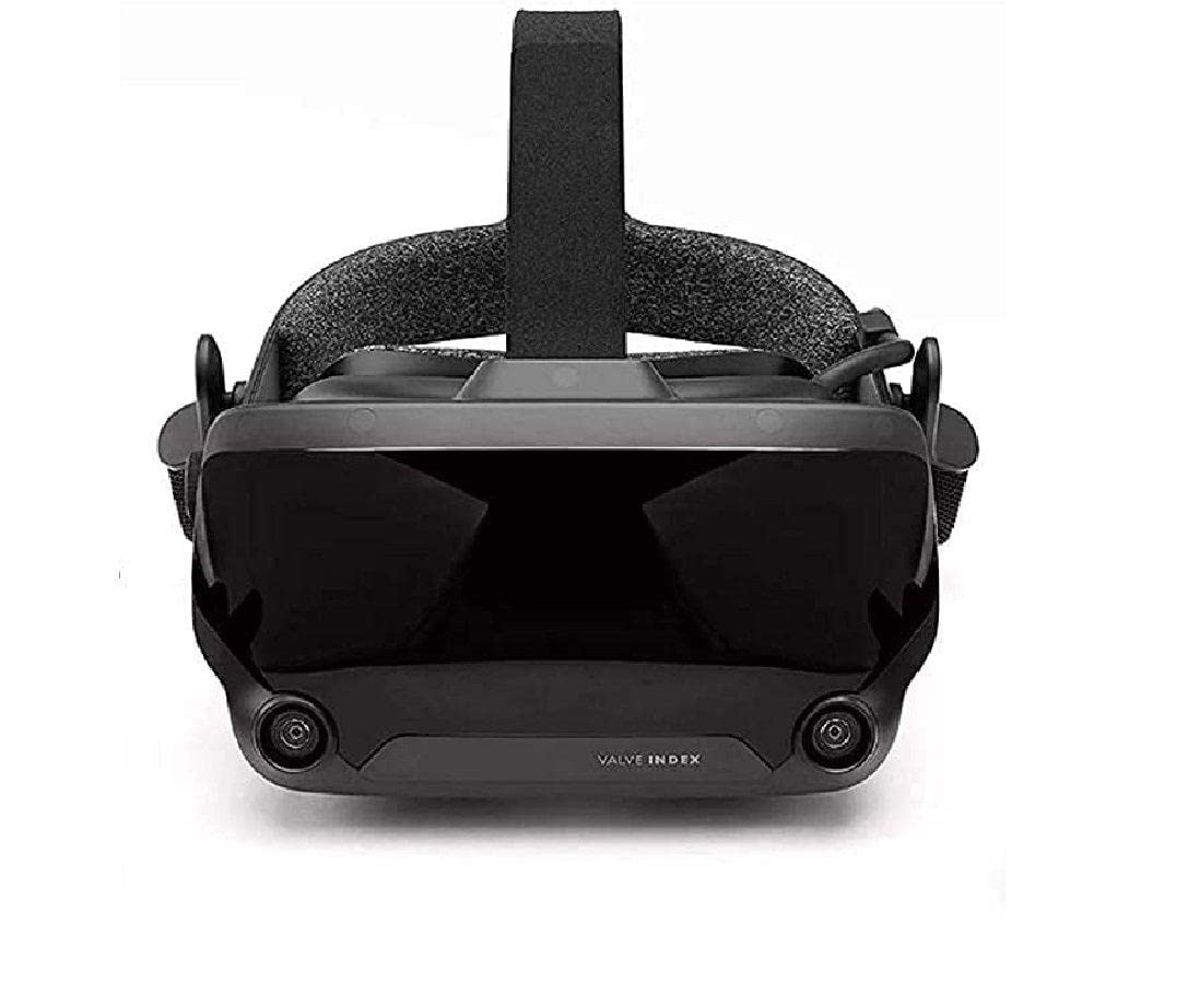 USBNOVEL Valve Index VR HMD - سیاه - رزولوشن ۱۴۴۰ × ۱۶۰۰ - سازگار با SteamVR - PC و SteamVR - بزرگسالان