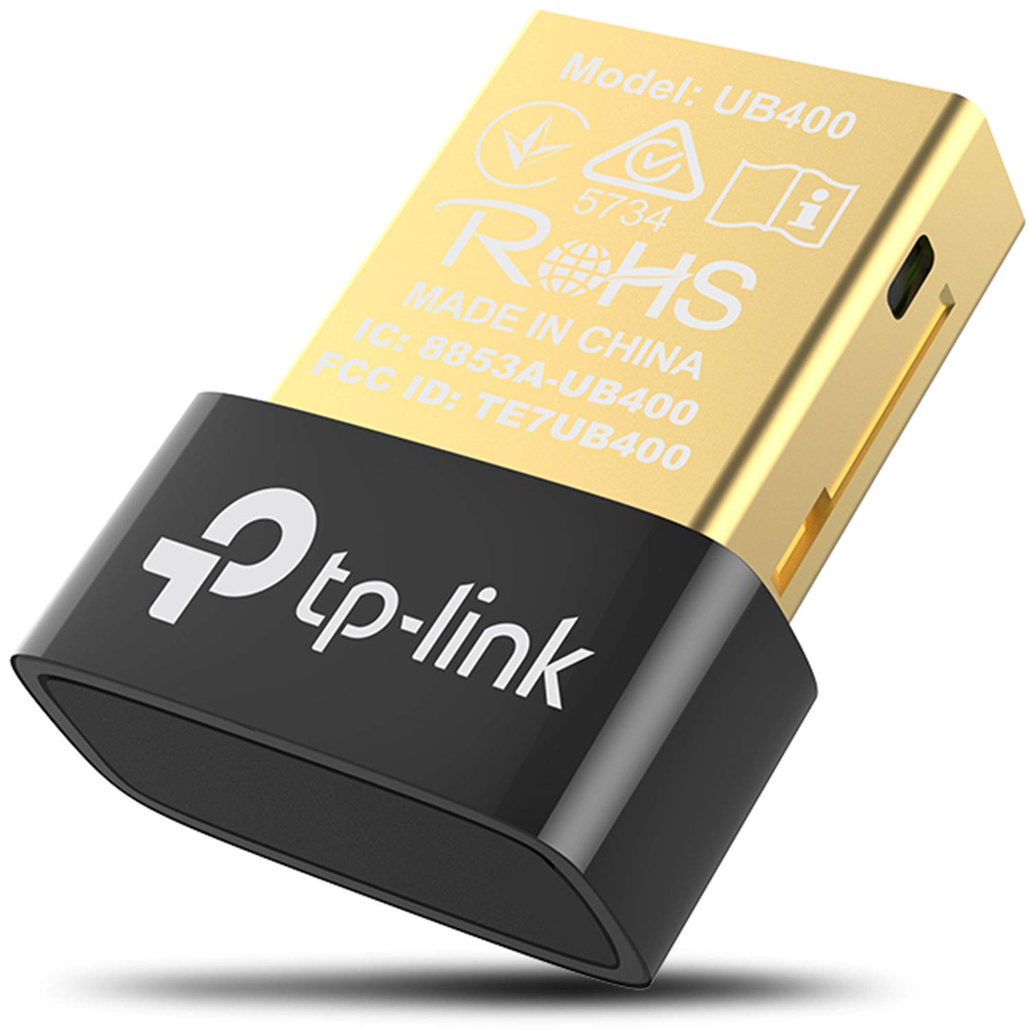 آداپتور بلوتوث USB TP-Link برای کامپیوتر (UB400) ، دانگل بلوتوث 4.0 گیرنده از TP-Link با پشتیبانی از ویندوز 11/10/8.1/8/7/XP برای دسکتاپ ، لپتاپ ، ماوس ، صفحه کلید ، پرینترها ، هدفون ها ، اسپیکر ها ، کنترلرهای PS4/ Xbox با بلوتوث 4.0
