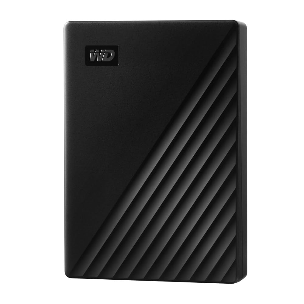 ۵ ترابایت وسترن دیجیتال پاسپورت هارد دیسک قابل حمل خارجی، مدل مشکی - WDBPKJ0050BBK-WESN