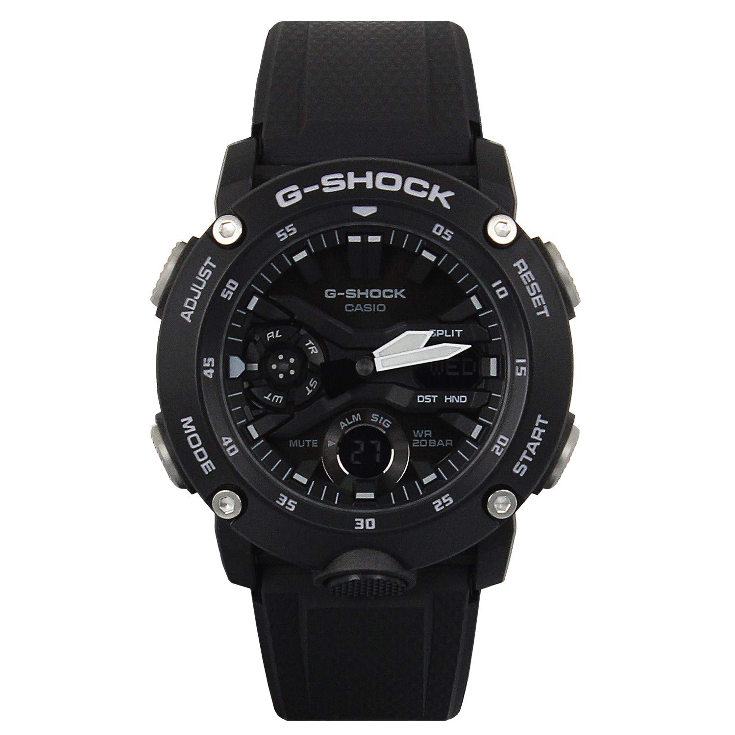 ساعت جهانی آنالوگ و دیجیتال Casio G-Shock مدل مشکی