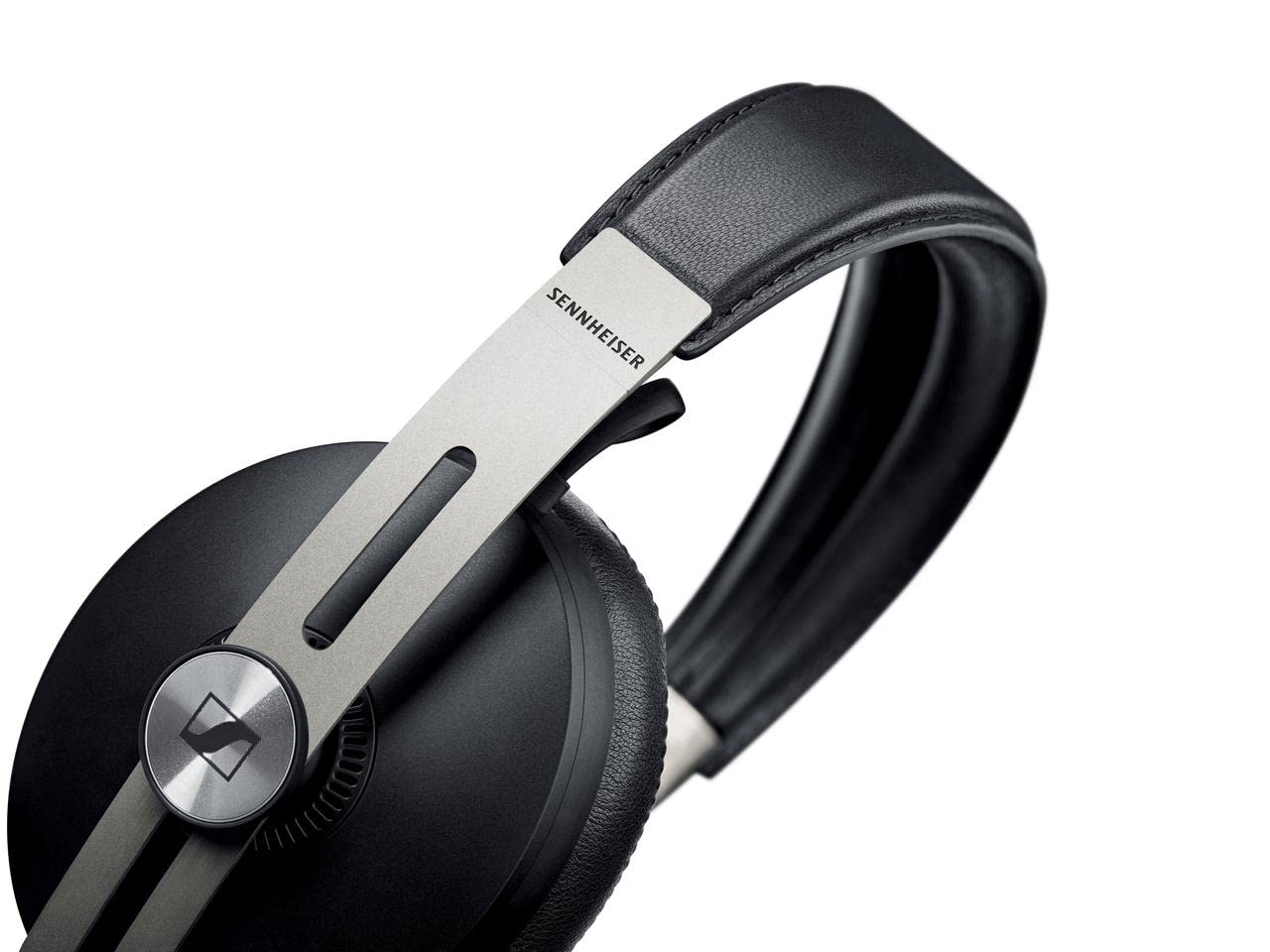 هدفون بی‌سیم سنهایزر M3AEBTXL Momentum با قابلیت کاهش نویز، خاموش و روشن خودکار، قابلیت توقف هوشمند و اپلیکیشن کنترل هوشمند - مشکی تکه