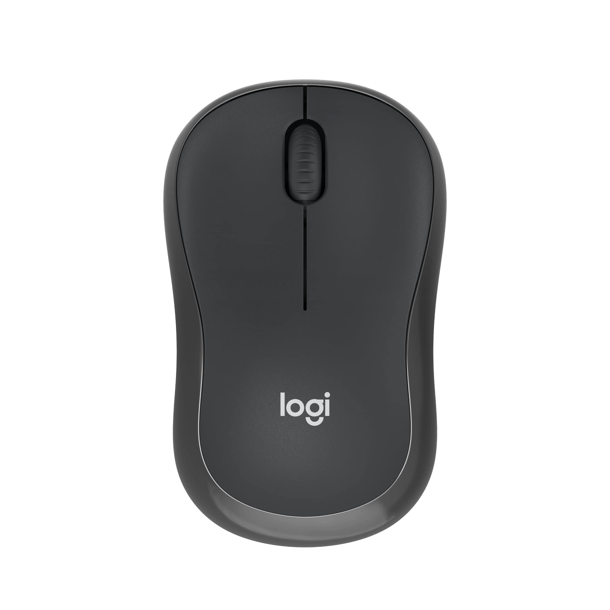 ماوس بلوتوث بی‌سیم سایلنت Logitech M240، کوچک، قابل حمل، با پیگیری صاف، باطری 18 ماهه، برای ویندوز، macOS، ChromeOS، سازگار با کامپیوتر، مک، لپتاپ، تبلت - گرافیت