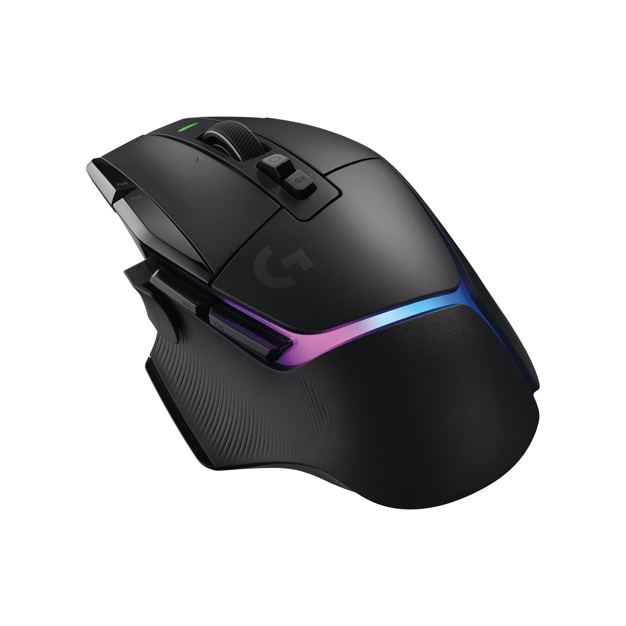 ماوس بازی Logitech G502 X PLUS LIGHTSPEED بی‌سیم RGB - ماوس اپتیکال با سوئیچ‌های هیبرید LIGHTFORCE، LIGHTSYNC RGB، حسگر بازی HERO 25K، سازگار با PC - macOS/Windows - مشکی مدل G502 X Plus LS