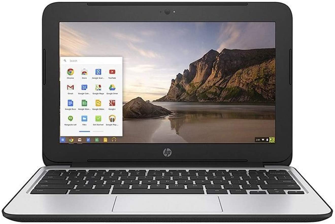 لپ تاپ HP Chromebook 11 G3 (بازسازی شده) اینچ 11.6 اینچی با پردازنده Intel Celeron N2840 سیستم عامل گوگل کروم نوت بوک (رم 4 گیگابایت | حافظه داخلی 16 گیگابایت)