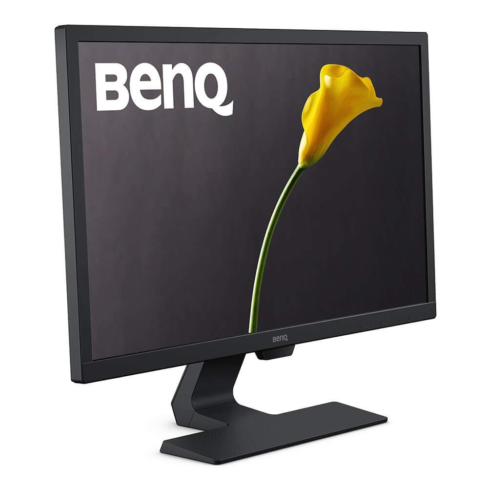 مانیتور بازی بنک 24 اینچ 1080 پیکسل مدل GL2480 با ویژگی‌های مراقبت از چشم، بازه زمان پاسخ‌دهی 1 میلی‌ثانیه، فرکانس تازه‌سازی 75 هرتز، فناوری هوشمندی نورپردازی، ضد درخشش، بدون چشم‌انداز، حاشیه نازک، سیستم مدیریت کابل، پورت HDMI، حالت ePaper و گارانتی 3 ساله [GL2480] به ابعاد 24 اینچ / مراقبت از چشم / 75 هرتز / 1 میلی‌ثانیه