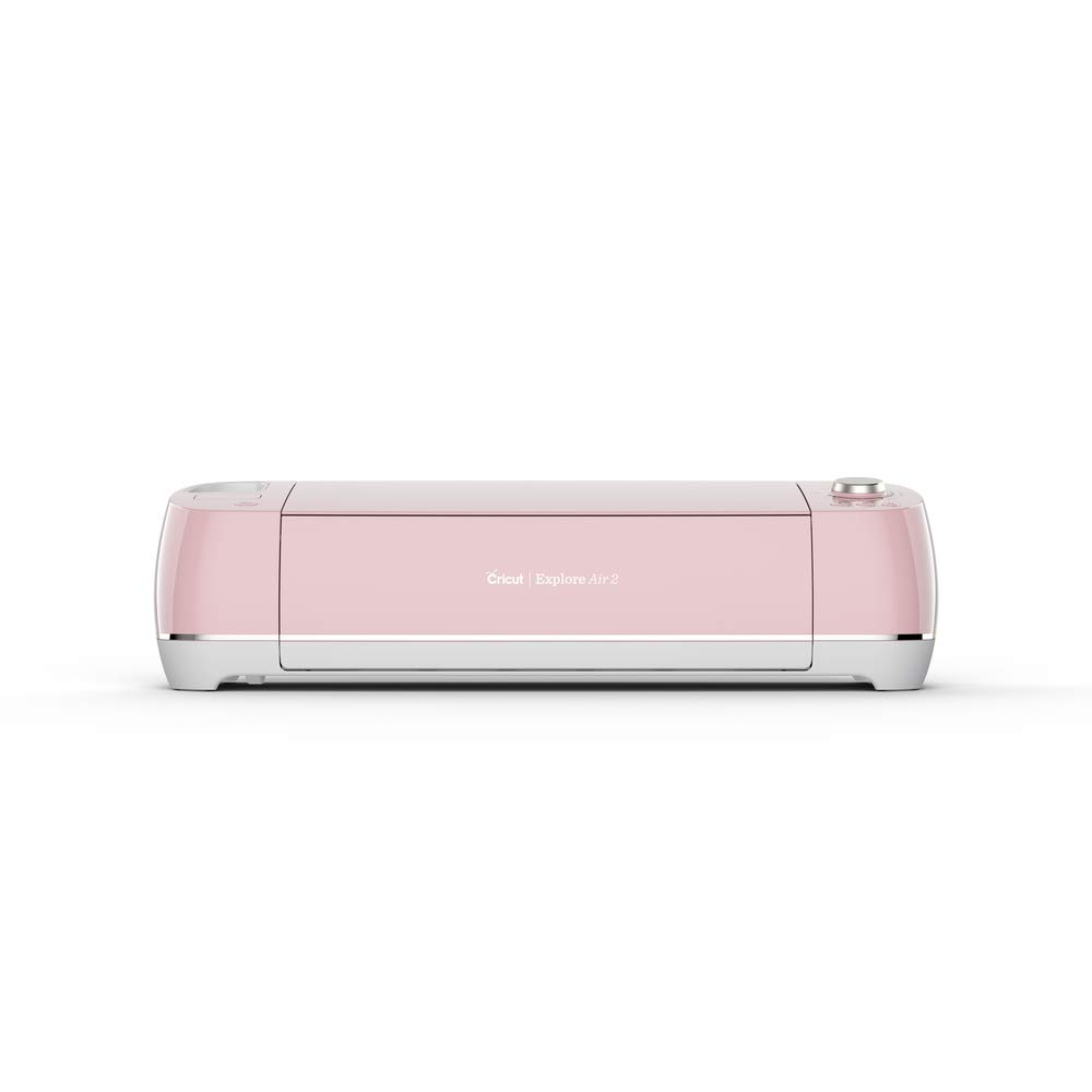 Cricut Explore Air 2 - یک دستگاه برش DIY برای همه صنایع دستی، ساخت کارت‌های شخصی‌سازی شده، دکوراسیون خانه و موارد دیگر، اتصال بلوتوث، سازگار با iOS، Android، Windows و Mac، دستگاه رز رز