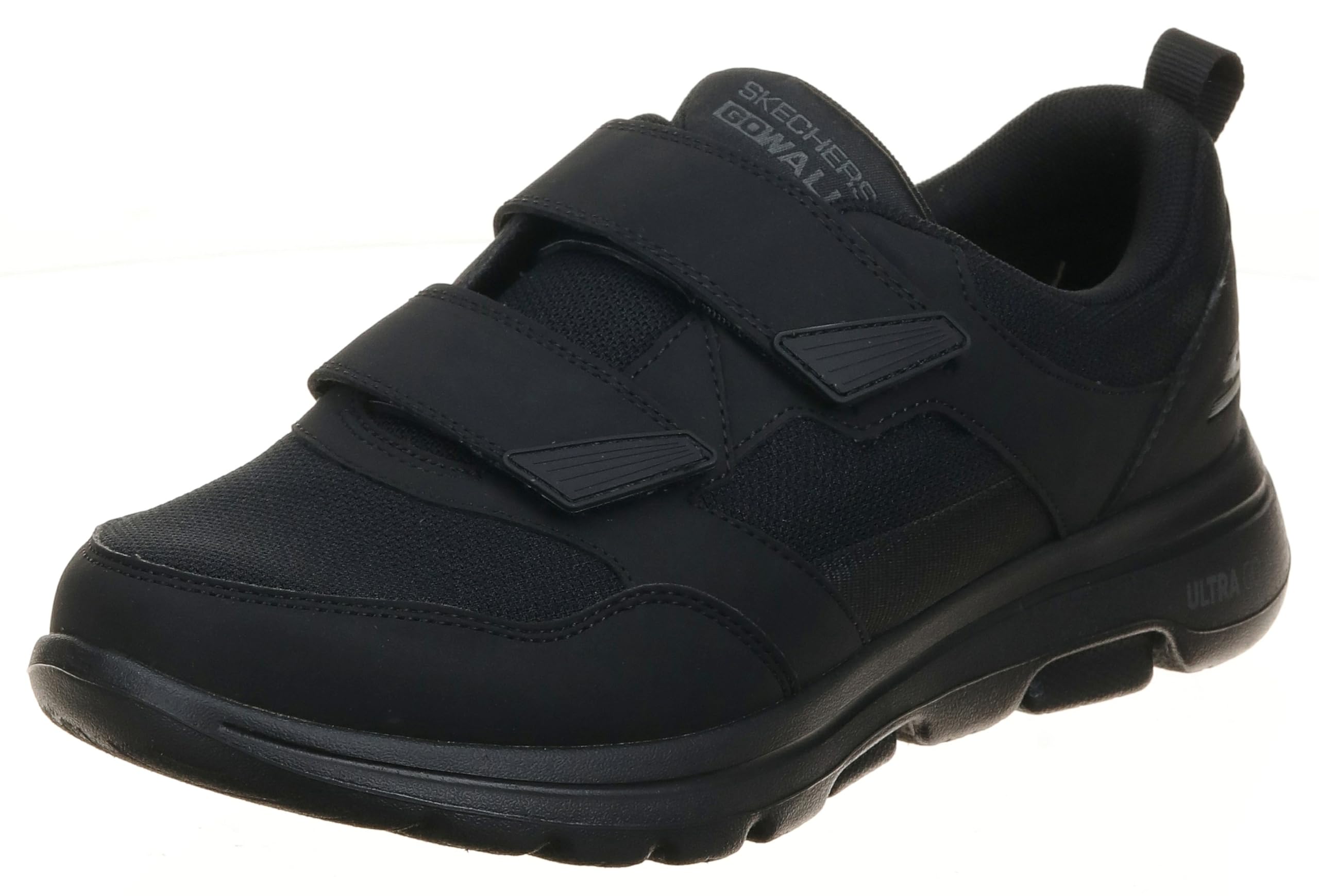 مردانه کتانی کفش مشی پیاده‌روی عملکردی مشی از جنس پارچه و رنگ مشکی Skechers Gowalk 5 مشکوک - کرکره و حلقه
