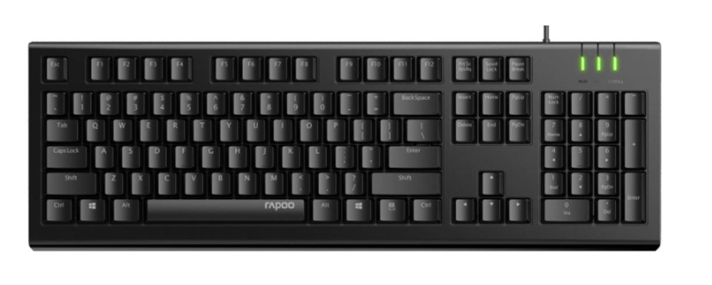 کیبورد سیمی RAPOO NK1800 USB - AR