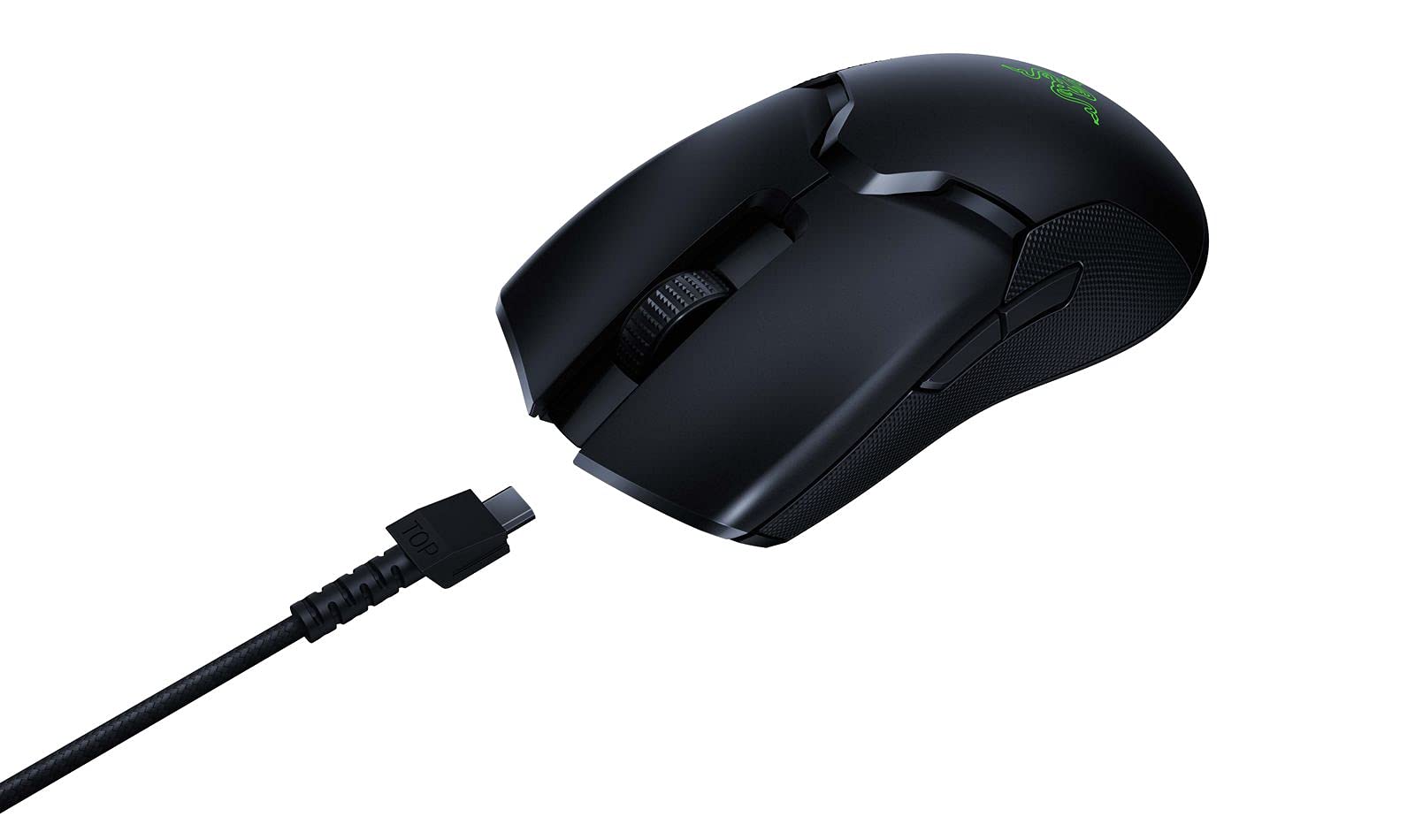ماوس بازی بی‌سیم سبک Razer Viper Ultimate Hyperspeed و داک شارژ RGB: سریعترین سوئیچ ماوس بازی - حسگر نوری 20K DPI - نورپردازی Chroma - 8 دکمه قابل برنامه‌ریزی - باتری 70 ساعته رنگ مشکی و داک RGB بی‌سیم