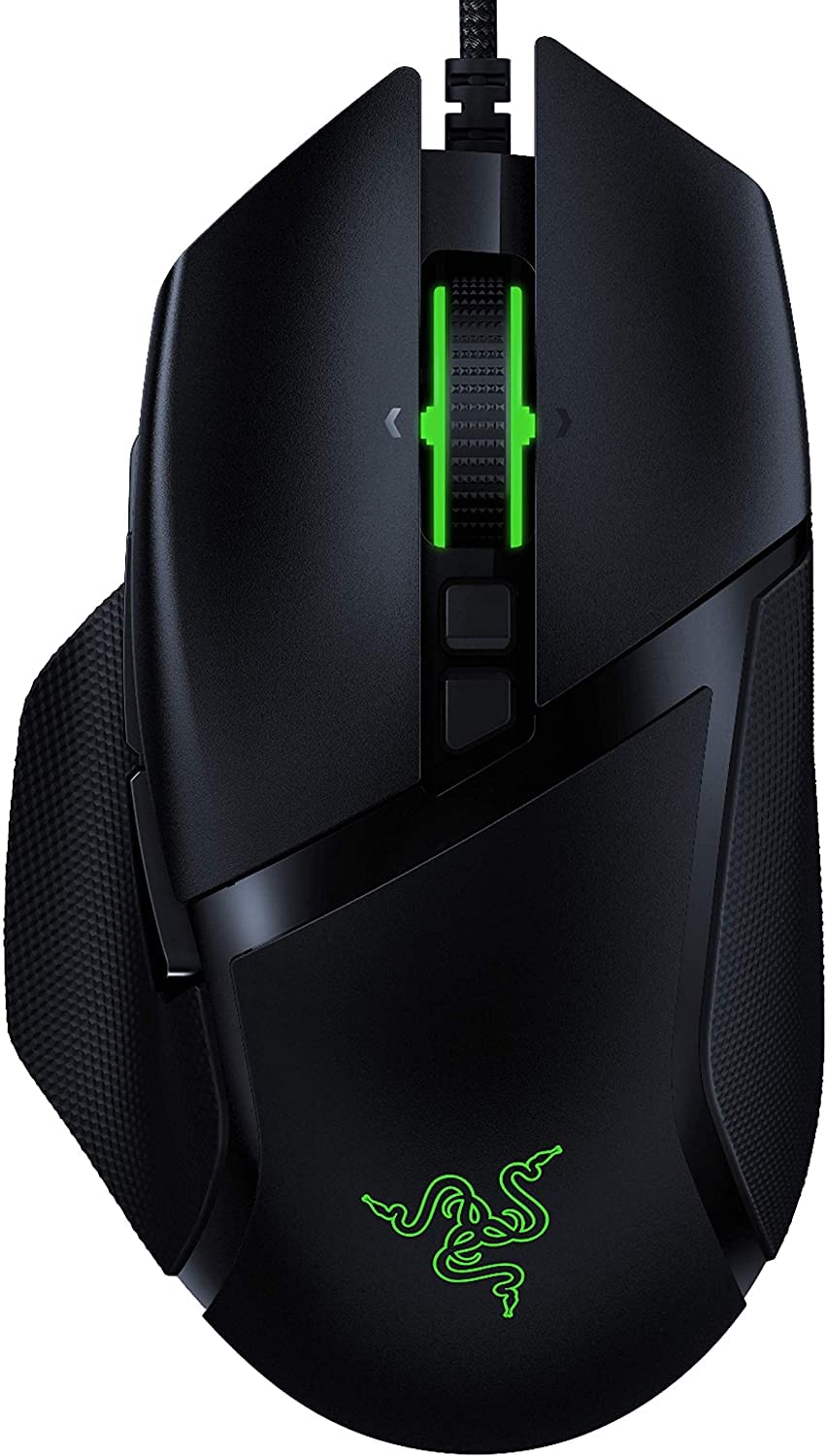 موش موس بازی بی‌سیم Razer Basilisk X Hyperspeed: سازگار با بلوتوث و بی‌سیم، حسگر نوری 16 هزار Dpi، 6 دکمه قابل برنامه‌ریزی، باتری 450 ساعته، رنگ کلاسیک سیاه Basilisk X Black Wireless