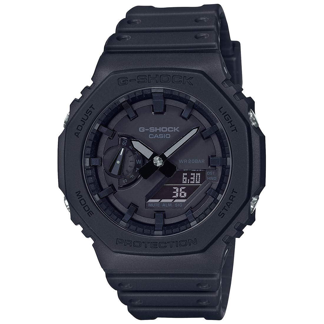 ساعت جهانی آنالوگ-دیجیتال Casio G-Shock مدل مشکی