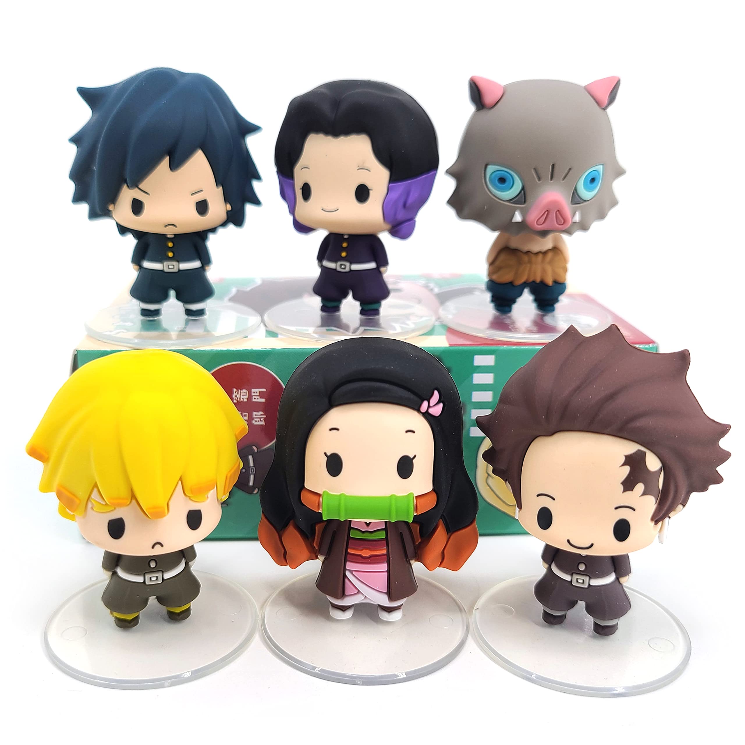 سری تنها Vol01 تعویضی "Megahouse Demon Slayer Kimetsu No Yaiba Chokorin Mascot" راجبوكس كوره از تركیبات حلقوی.