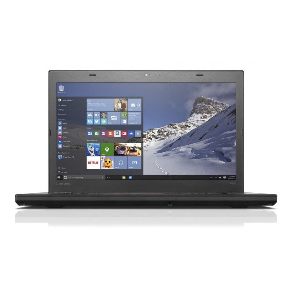 لپ تاپ تجاری لنوو 2020 Thinkpad T460 با صفحه نمایش 14 اینچی FHD 1080p (اینتل 2 هسته i5-6300U تا 3.0 گیگاهرتز، 16GB DDR3 RAM، 512GB SSD، اینتل HD 520، صفحه کلید نورپرداز، خواننده اثر انگشت، وای فای، HDMI، ویندوز 10 پرو) (تجدید شده) 16GB RAM / 512GB SSD