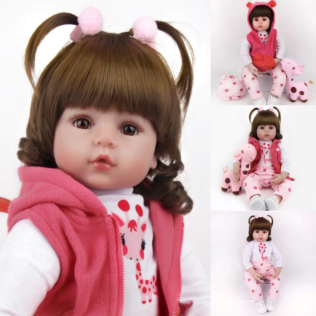 عروسک نوزاد ریبورن با بدن نرم و سیلیکونی با طول ۱۹ اینچ (48 سانتی‌متر) به نام Antboat Lifelike