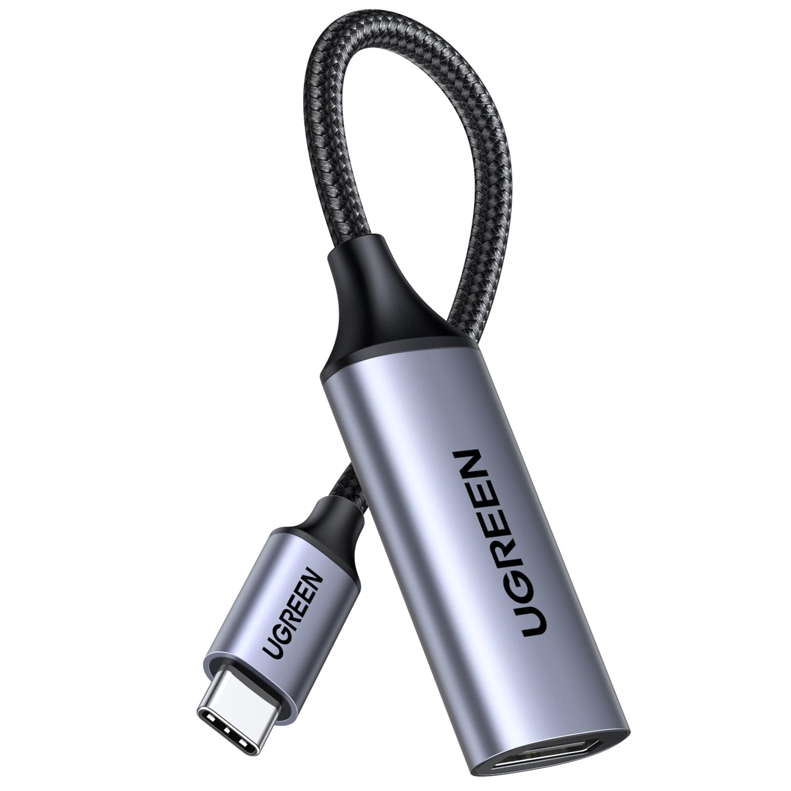 کابل آداپتور UGREEN USB C به HDMI 4K 60Hz تبدیل‌کننده Thunderbolt 4 Type C HDMI 2.0 برای مدل‌های iPhone 17/16، iPad 10/Pro/Air/Mini، MacBook Pro، Samsung S23 Ultra/Galaxy Z، Tab S6 و Huawei P60 Pro