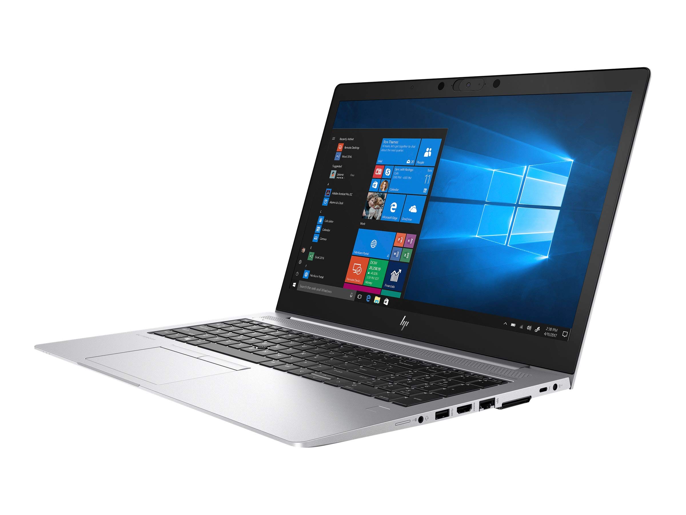 لپ تاپ تجاری HP EliteBook 850 G6 (بازسازی شده) | پردازنده Intel Core i5 نسل چهارم | 16GB RAM | 256GB حافظه جامد نوری (SSD) | نمایشگر 15.6 اینچ غیر لمسی | ویندوز 10 حرفه‌ای