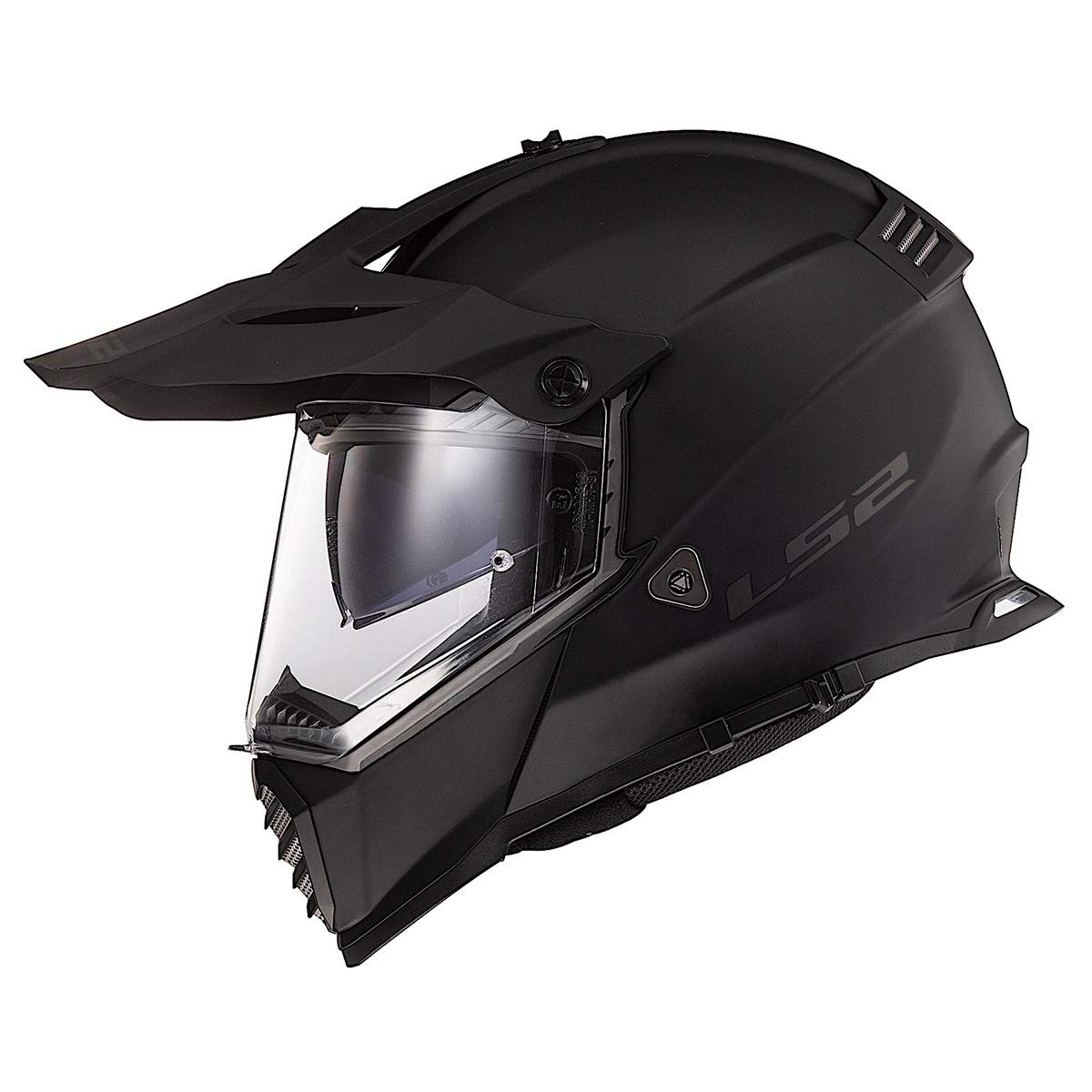 کلاه LS2 Blaze Adventure سایز ۳X-Large مشکی مات