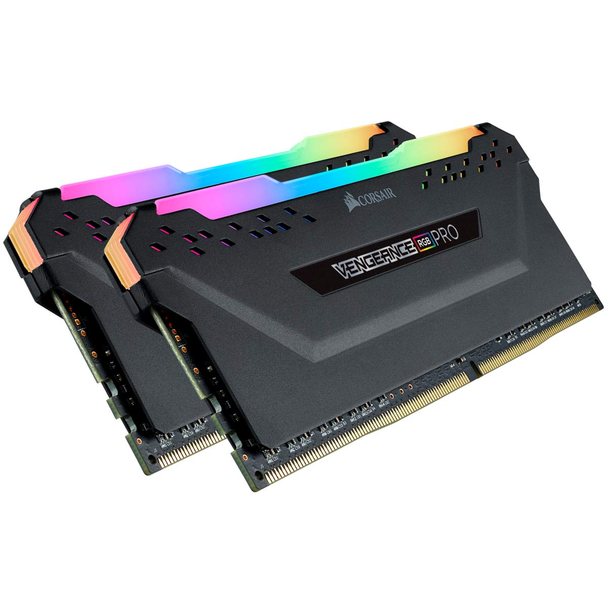 کرسیر Vengeance RGB PRO 64GB (2x32GB) DDR4 3600 (PC4-28800) C18 حافظه رم دسکتاپ - مشکی، CMW64GX4M2D3600C18 مشکی RGB PRO 64GB (2x32GB) DDR4 3600 RGB Pro