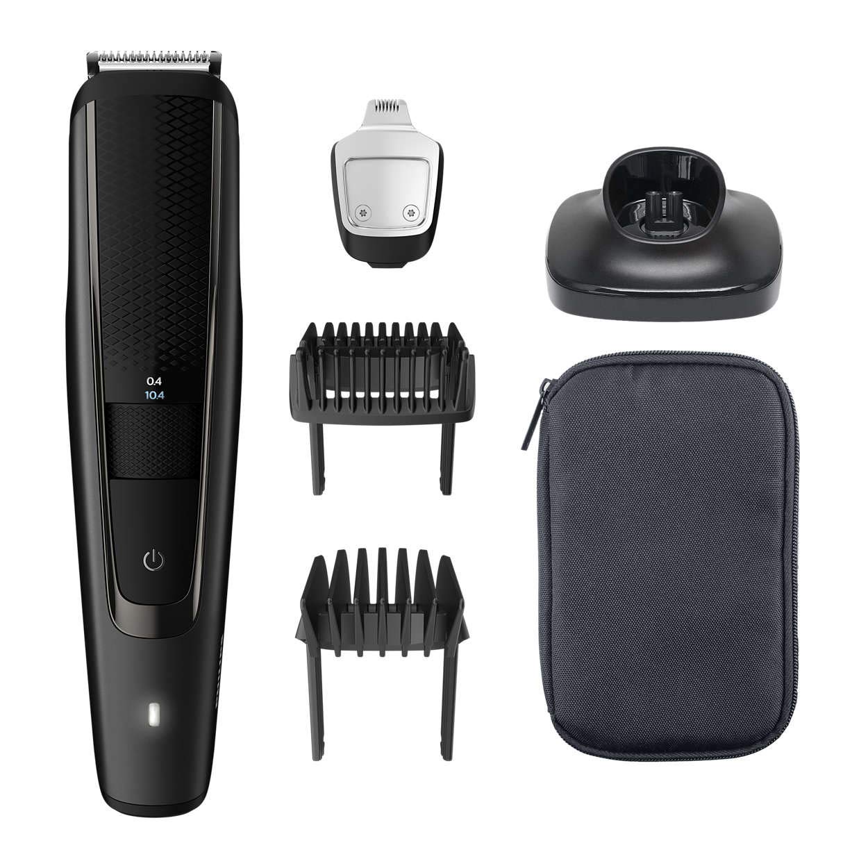 فیلیپس 5000 سری تریمر موهای صورت - مشکی، BT5515/13.