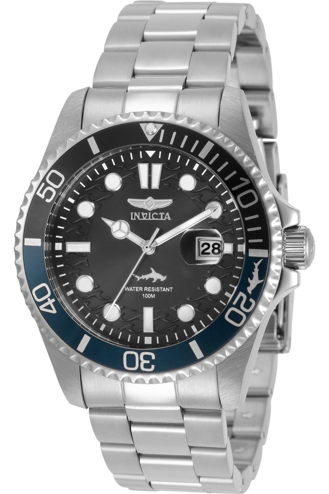 ساعت مردانه Invicta Pro Diver کوارتز با صفحه سیاه 30956
