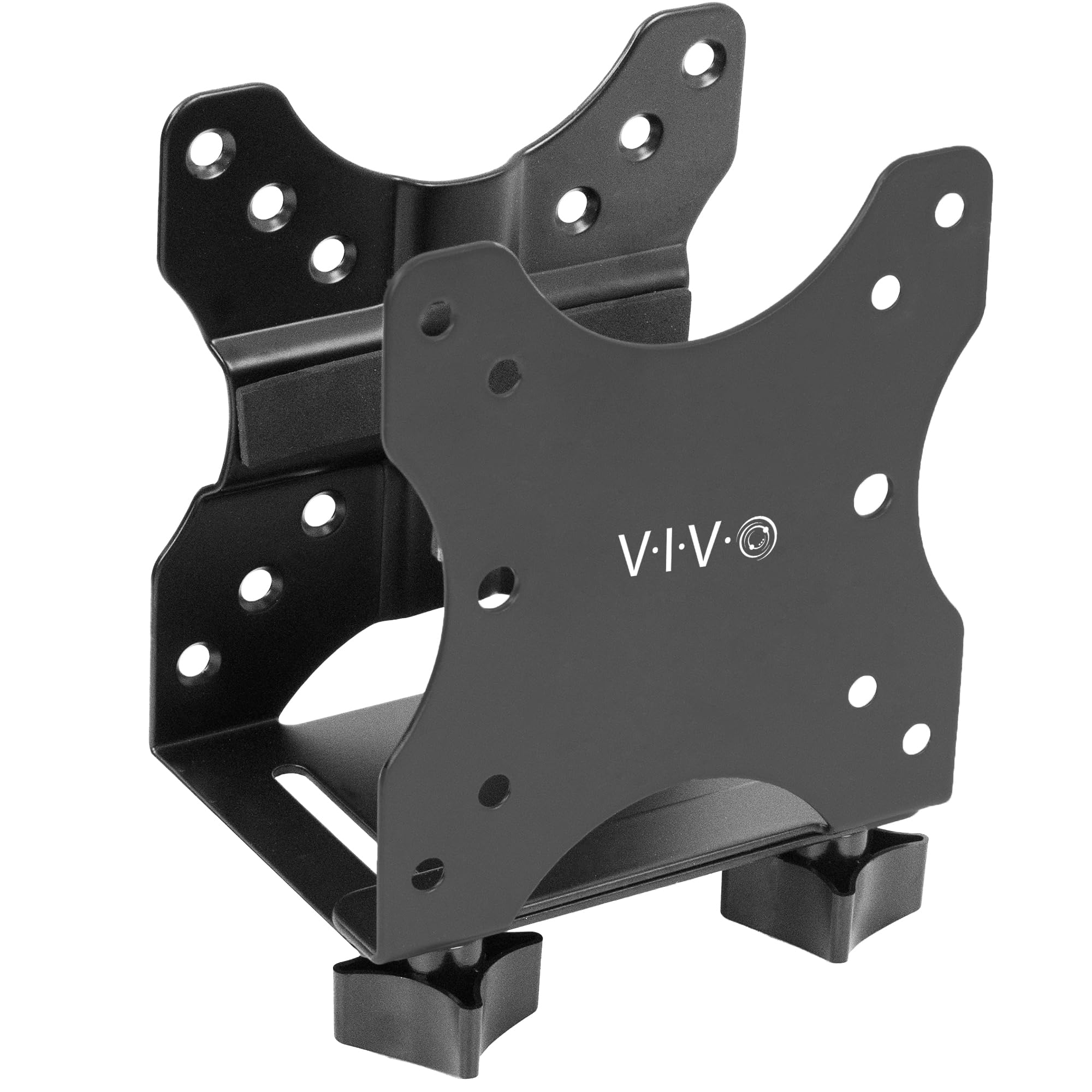 ویوو نگهدارنده قابل تنظیم برای کلاینت نازک Mini PC، CPU VESA زیر میز و نگهدارنده کامپیوتر بازوی مانیتور، سیاه، MOUNT-PC05C