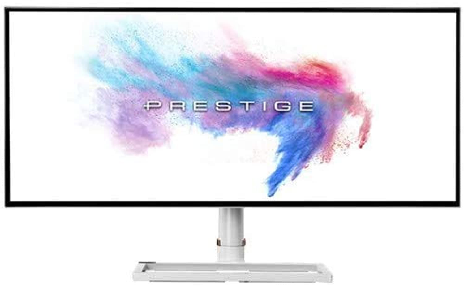 مانیتور منحنی ام اس آی پرستیج PS341WU 5K و حالت Wuhd، 34 اینچ، 60 هرتز، با پورت Displayport، HDMI، USB نوع C