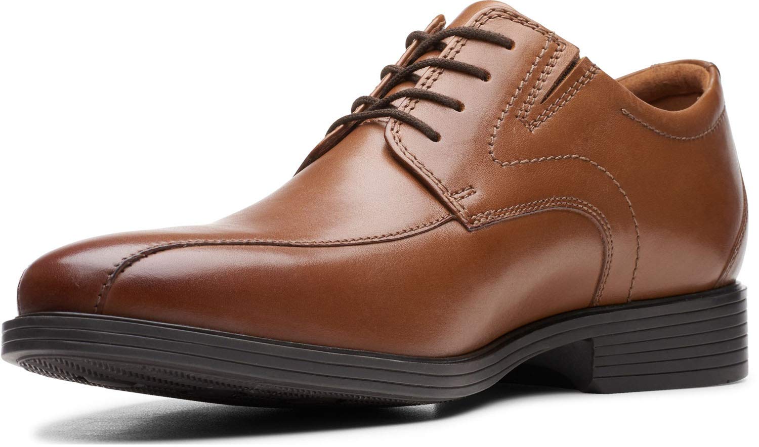 کلارکس مردانه ویدن پیس اکسفورد 41 ایالات متحده اروپا چرم قهوه ای تیره