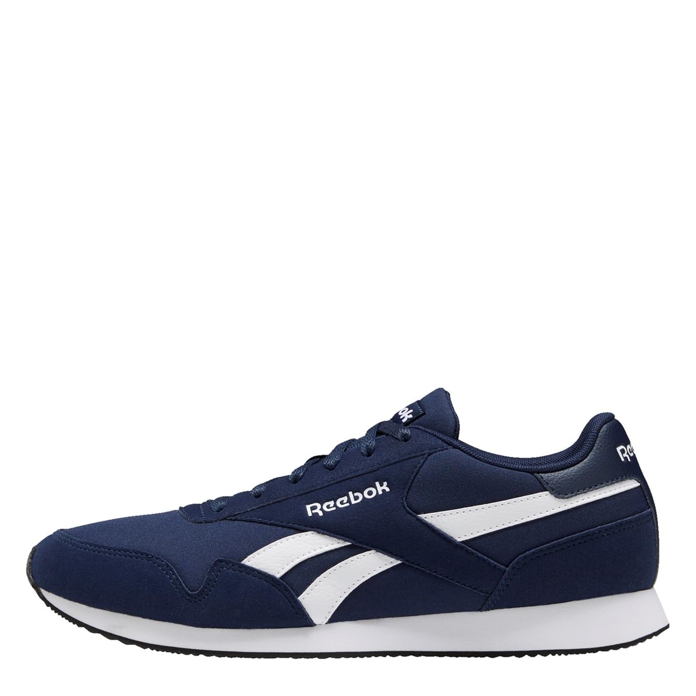 کفش Reebok مدل REEBOK ROYAL CL JOGGER 3 برند یونی‌سکس از سایز 42 اروپایی با رنگبندی نیوی نوی/سفید/سیاه