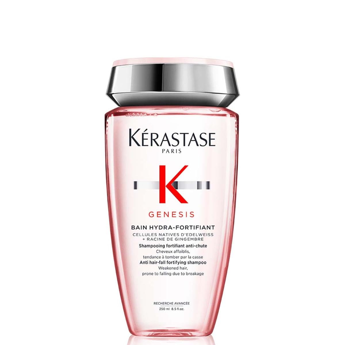 شامپو ضد ریزش مو Kérastase Genesis Bain Hydra-Fortifiant برای موهای معمولی تا چرب، حجم ۲۵۰ میلی‌لیتر