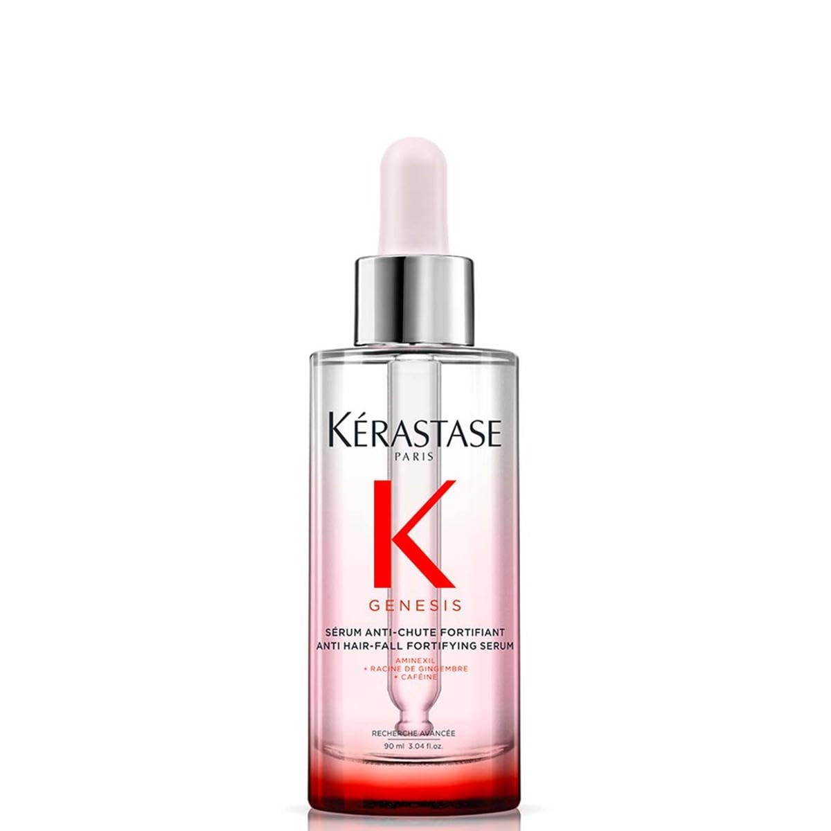 سرم موی Kérastase Genesis، نرم کننده و تقویت‌کننده موی بازمانده، برای موهای ضعیف، با ریشه زنجبیل و گل ادلوایس، Sérum Anti-Chute Fortifiant، ۹۰ میلی لیتر