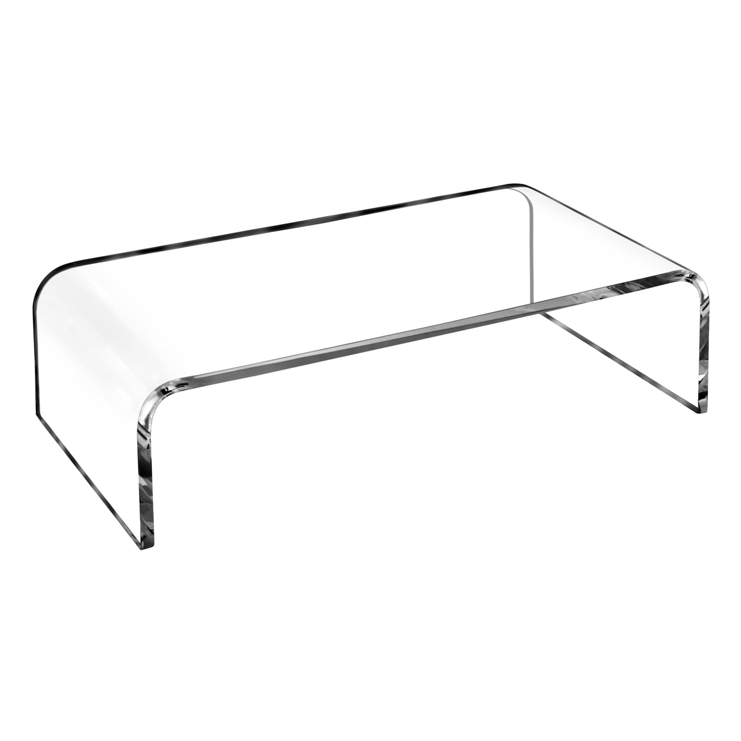 پایه مانیتور شفاف اکریلیکی Premium Acrylic Clear Eaasok AMT برای لپ تاپ / کامپیوتر / مانیتور چندرسانه‌ای برای منزل یا دفترکار مستطیلی