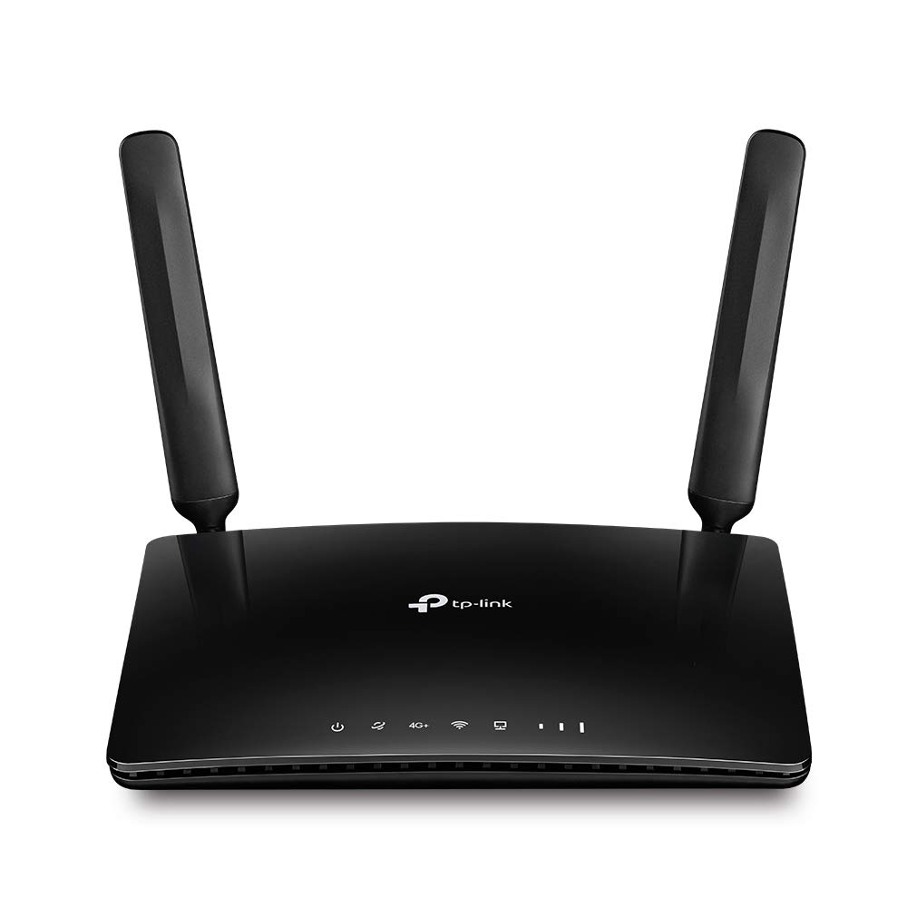 مسیریاب بی‌سیم دو بانده جیگابیت TP-LINK AC1200 4G+ Cat6، با قابلیت پشتیبانی از شبکه 4G/3G با شکاف SIM قفل نشده، فناوری MU-MIMO، بدون نیاز به پیکربندی، پشتیبانی از شبکه مهمان و کنترل والدین (مدل Archer MR600 V2) AC1200 4G+ Cat6 موبایل| جدید