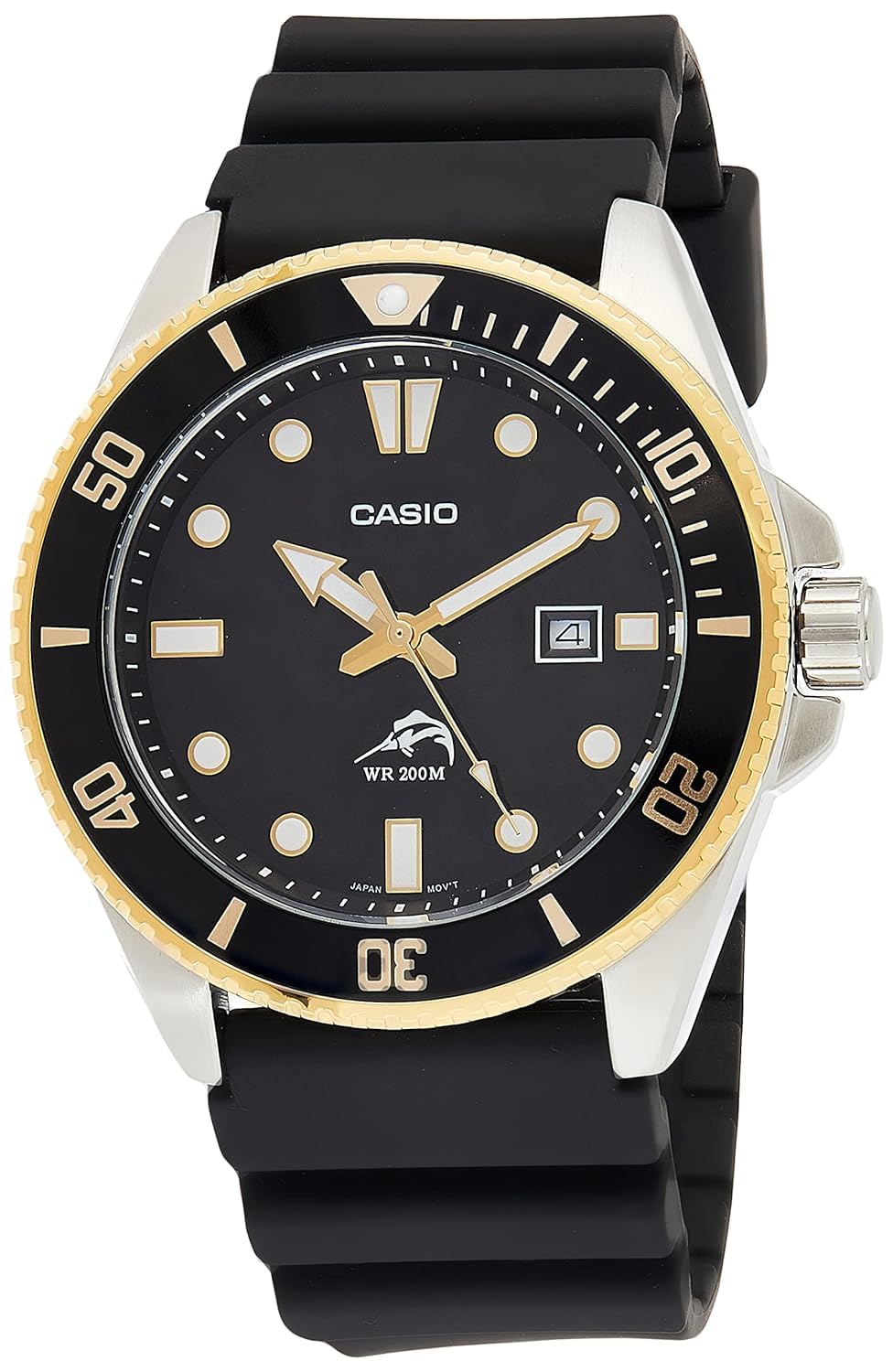 ویژگی‌های نام انگلیسی محصول: Casio Men's MDV106-1AV 200 M WR Black Dive Watch (MDV106-1A) Gold
ویژگی‌های نام فارسی محصول: ساعت غواصی سیاه Casio MDV106-1AV مردانه 200M WR (MDV106-1A) طلایی