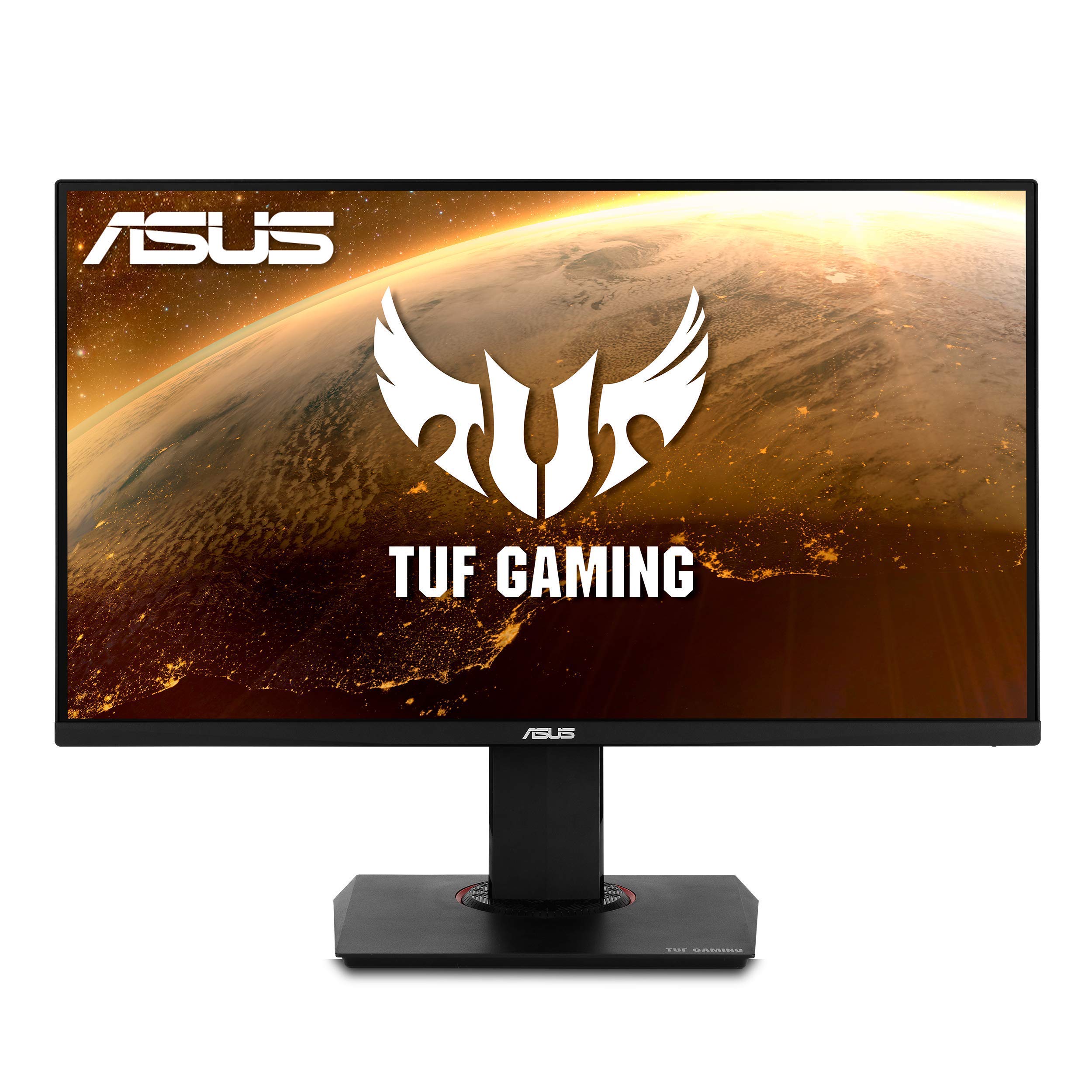 مانیتور ASUS TUF Gaming VG289Q 28 اینچ با رزولوشن 4K (3840 x 2160) IPS FreeSync Eye Care DisplayPort Dual HDMI HDR 10، مشکی. مانیتور 28 اینچ 4K قابل تنظیم ارتفاع