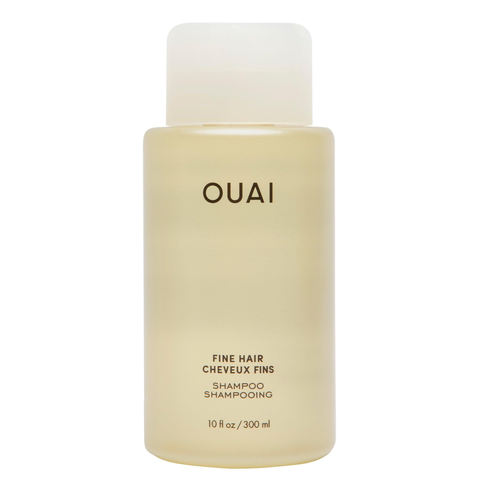 شامپو Ouai (300 میلی لیتر) - شامپوی خوب. موهای نازک را با تقویت کراتین، بیوتین و روغن دانه چیا به سطح بعدی برسانید. موها پاک، مافوق العاده و حجیم باقی می‌مانند. خالی از پارابن و سولفات... 
شامپو موهای نازک - حجم 300 میلی لیتر (بسته یک عددی)