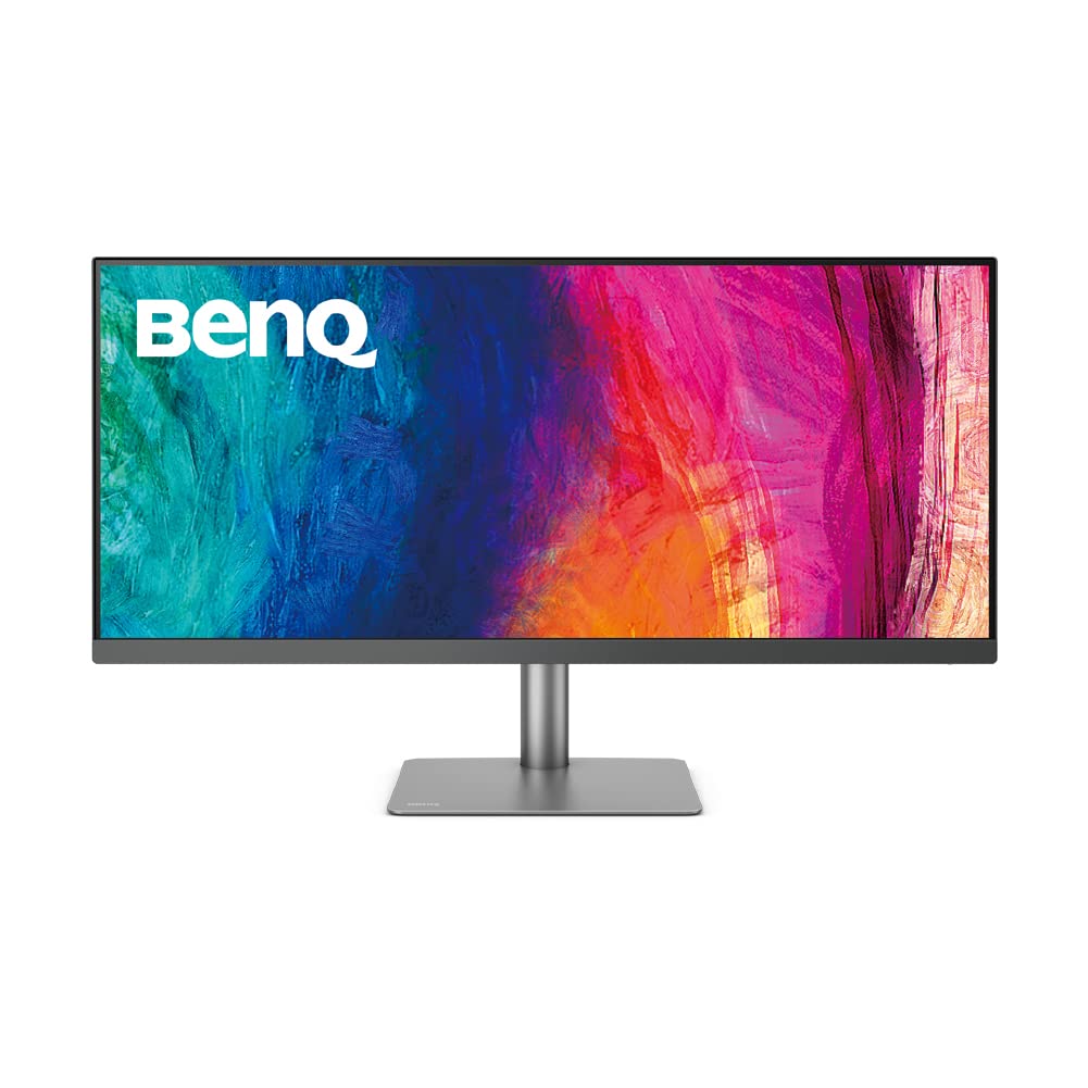 مانیتور BenQ 34 اینچ PD3420Q WQHD برای ویرایش و طراحی گرافیک، نمایش HDR 400، P3، USB-C
