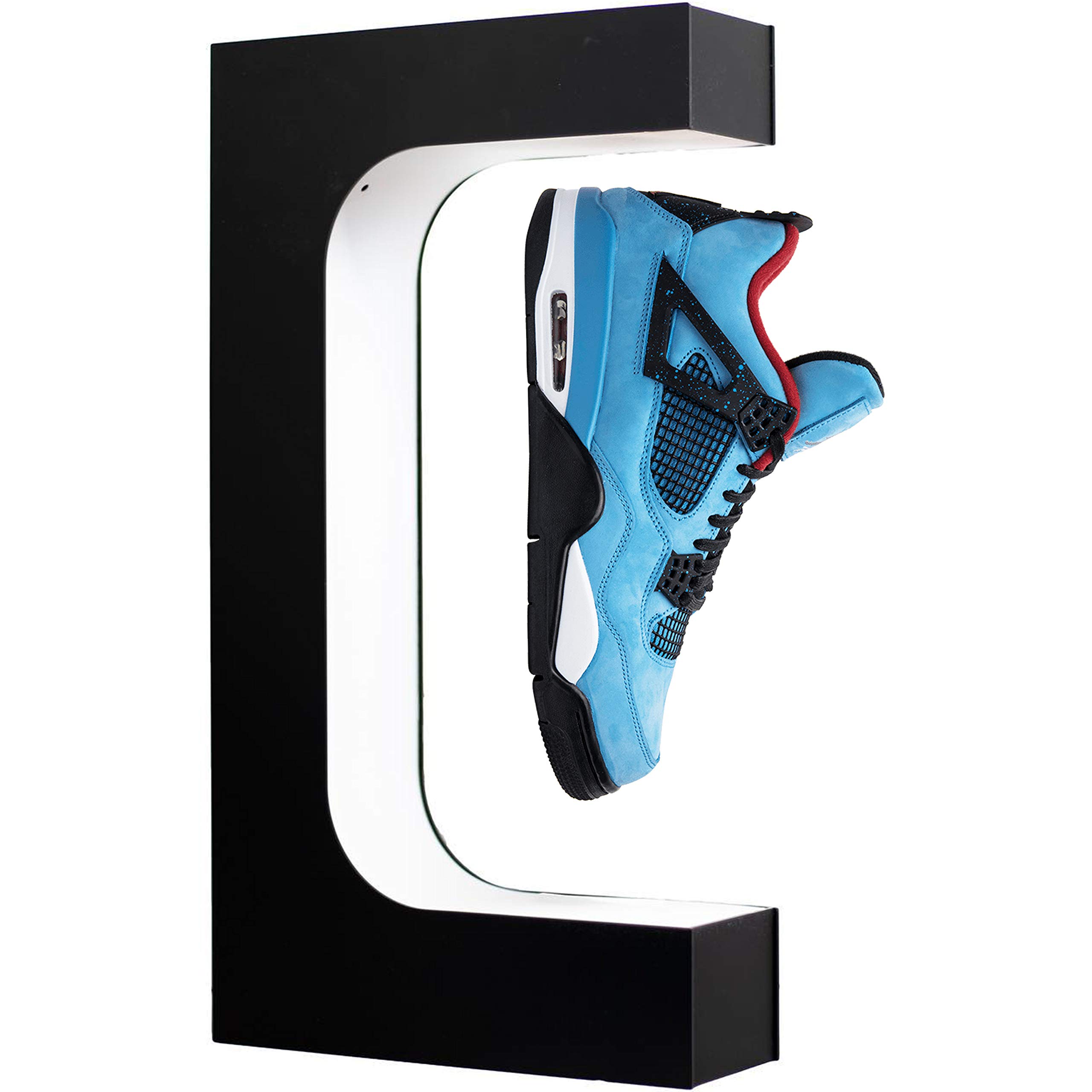 صفحه نمایش کفش X-FLOAT Levitating Shoe Display Floating Sneaker Stand (سیاه)، سیاه، سایز یک