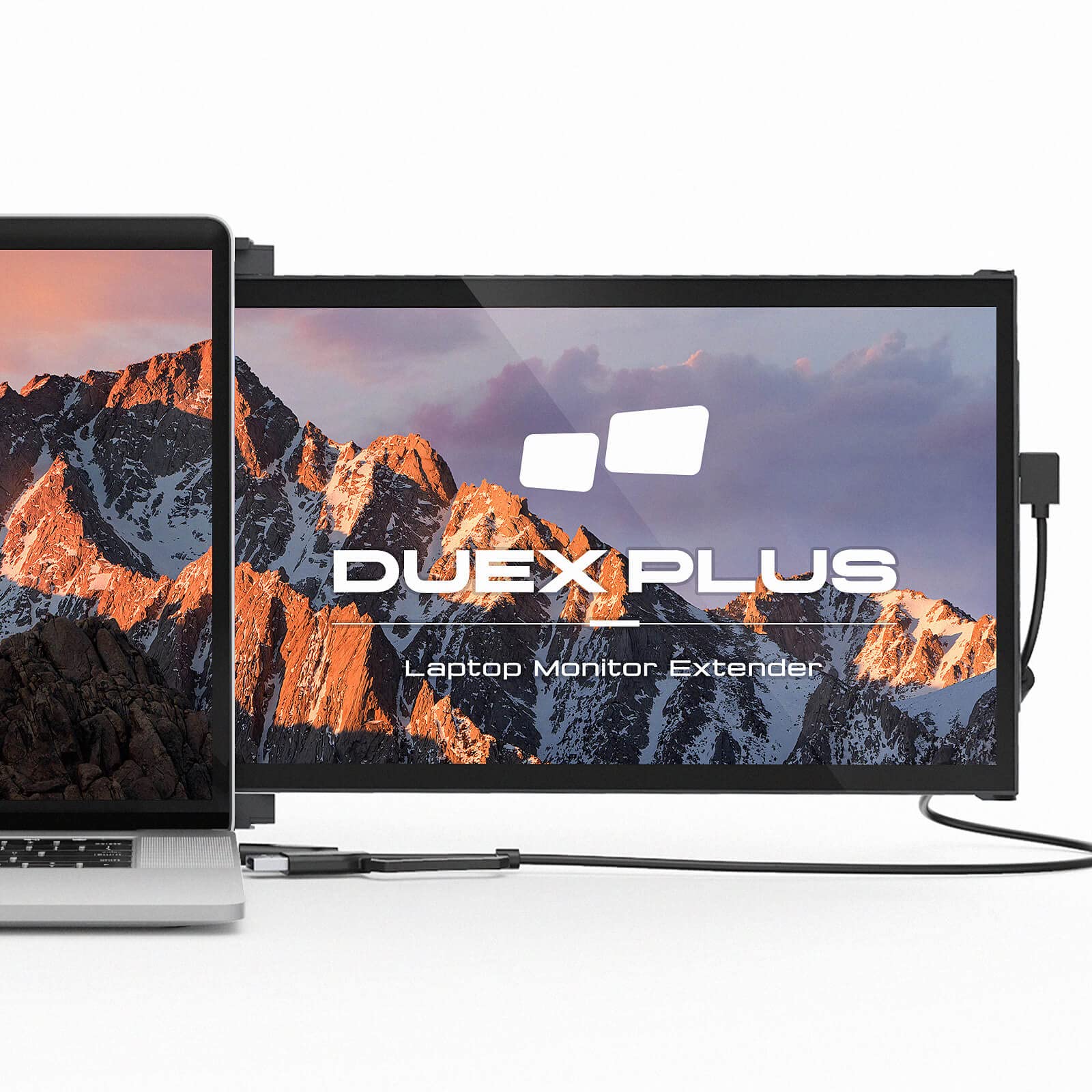 نمایشگر قابل حمل Duex New Mobile Pixels Plus برای لپ تاپ، 13.3 اینچ 1080P FHD افزونه نهایی نمایشگر قابل حمل لپ تاپ، USB C/USB A، سازگار با ویندوز/مک/اندروید/سوییچ