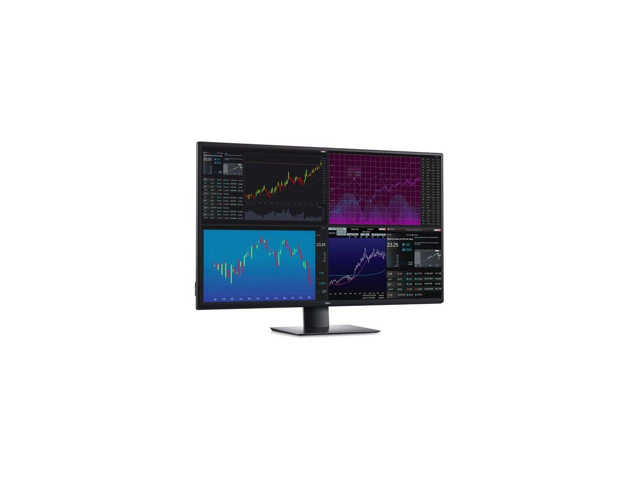 مانیتور Dell U4320Q UltraSharp 43 اینچ 4K USB-C، با گارانتی ۳ ساله روز بعدی تجاری