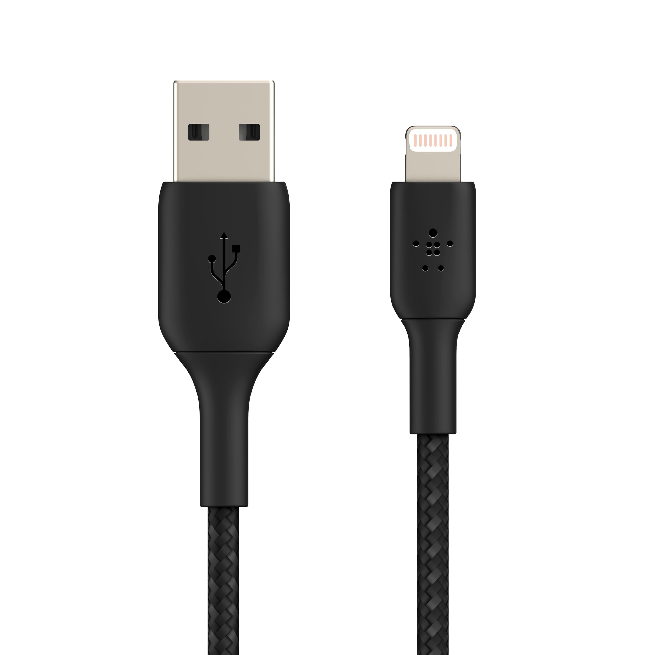 کابل Belkin بافته شده A به Lightning 1M سیاه