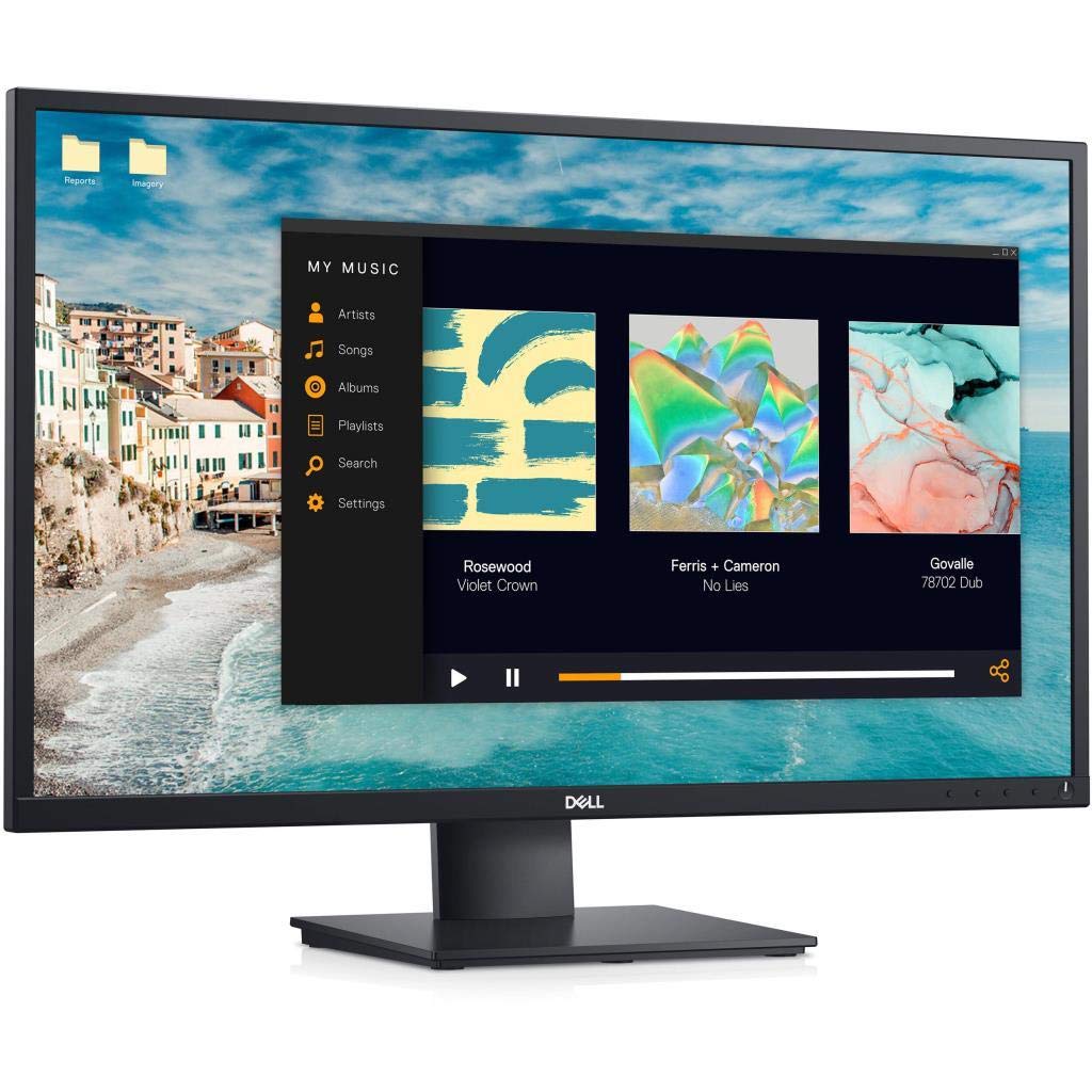 مانیتور LED Dell E2720HS - 27 اینچ (نمایش 27 اینچ) - 1920 × 1080 Full HD (1080p) @ 60 هرتز - IPS - 300 سی‌دی بر متر مربع - 1000:1-5 میلی‌ثانیه - HDMI، VGA - بلندگوها - مشکی - با 3 سال خدمات تعویض پیشرفته