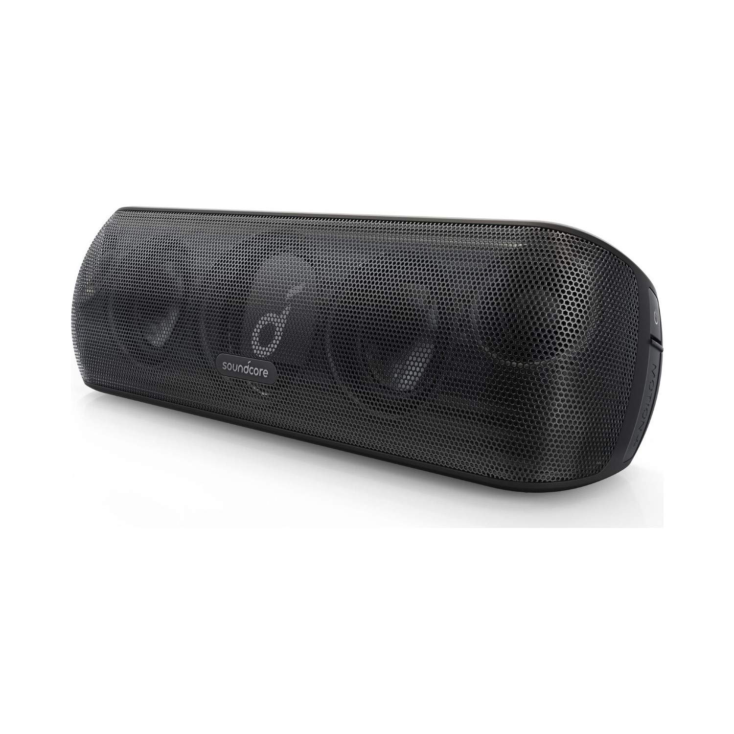 اسپیکر بلوتوث Soundcore Motion+ با صدای Hi-Res 30 وات، BassUp، Bass گسترده و تربل، اسپیکر بی‌سیم قابل حمل HIFI با برنامه، EQ قابل شخصی‌سازی، تایم پخش 12 ساعته، ضدآب IPX7، و USB-C