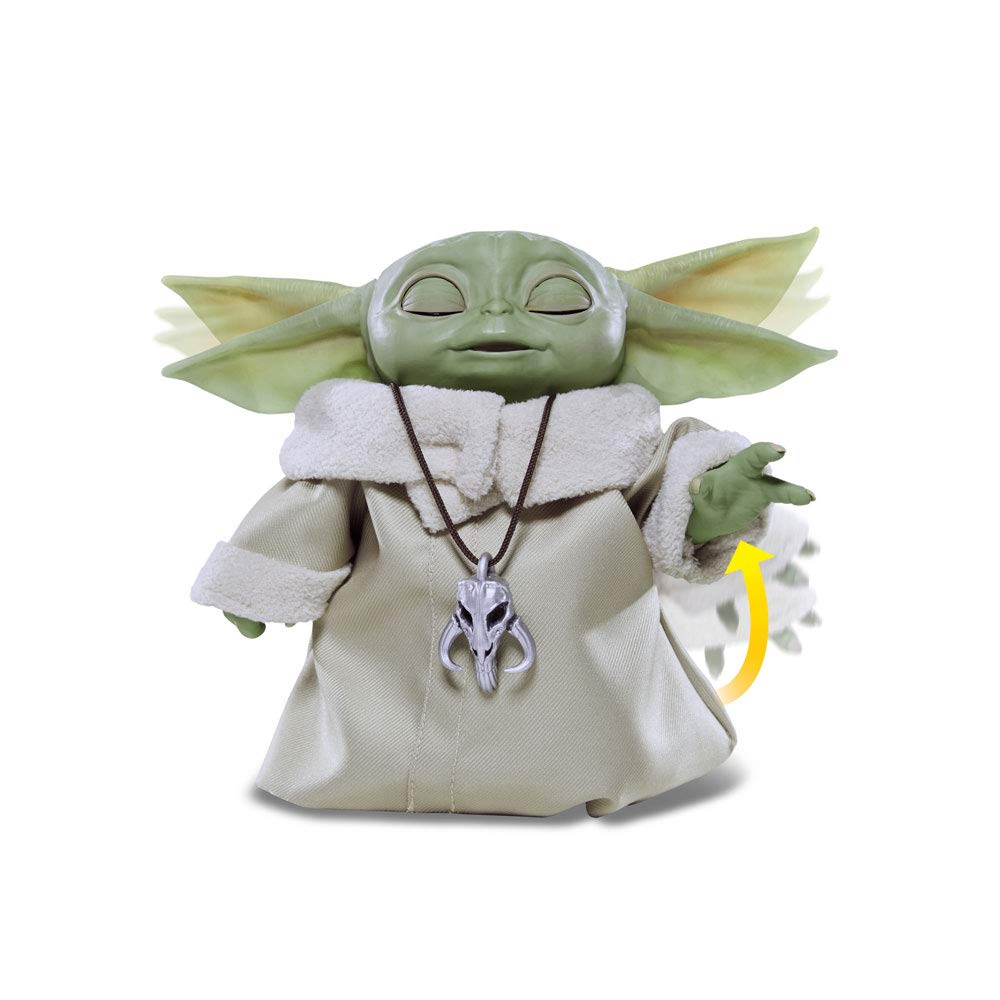 ستار وارز The Child Animatronic Edition با بیش از 25 ترکیب صدا و حرکت، اسباب بازی Mandalorian The Child تکی